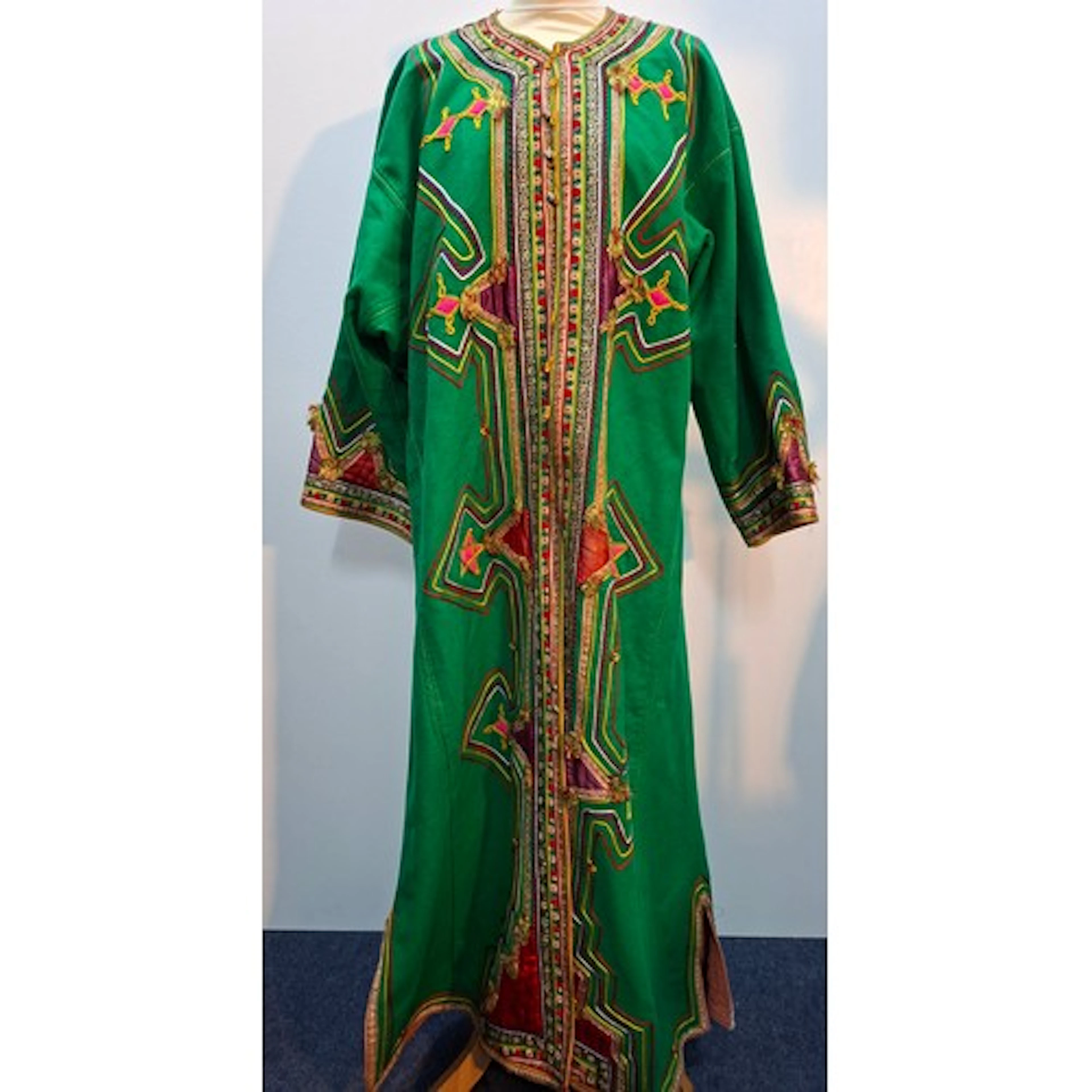 A 20th Century Moroccan gents green felt traditional coat ha...