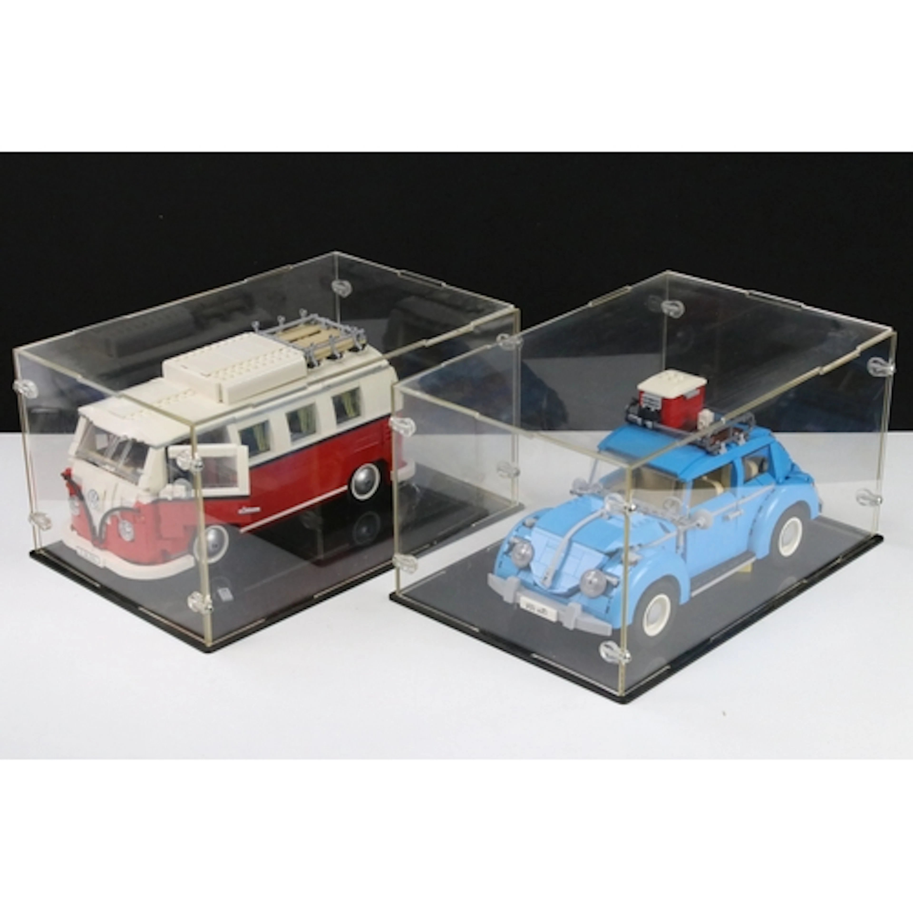 Lego - Two built Lego sets to include 10252 Volkswagen Beetl...