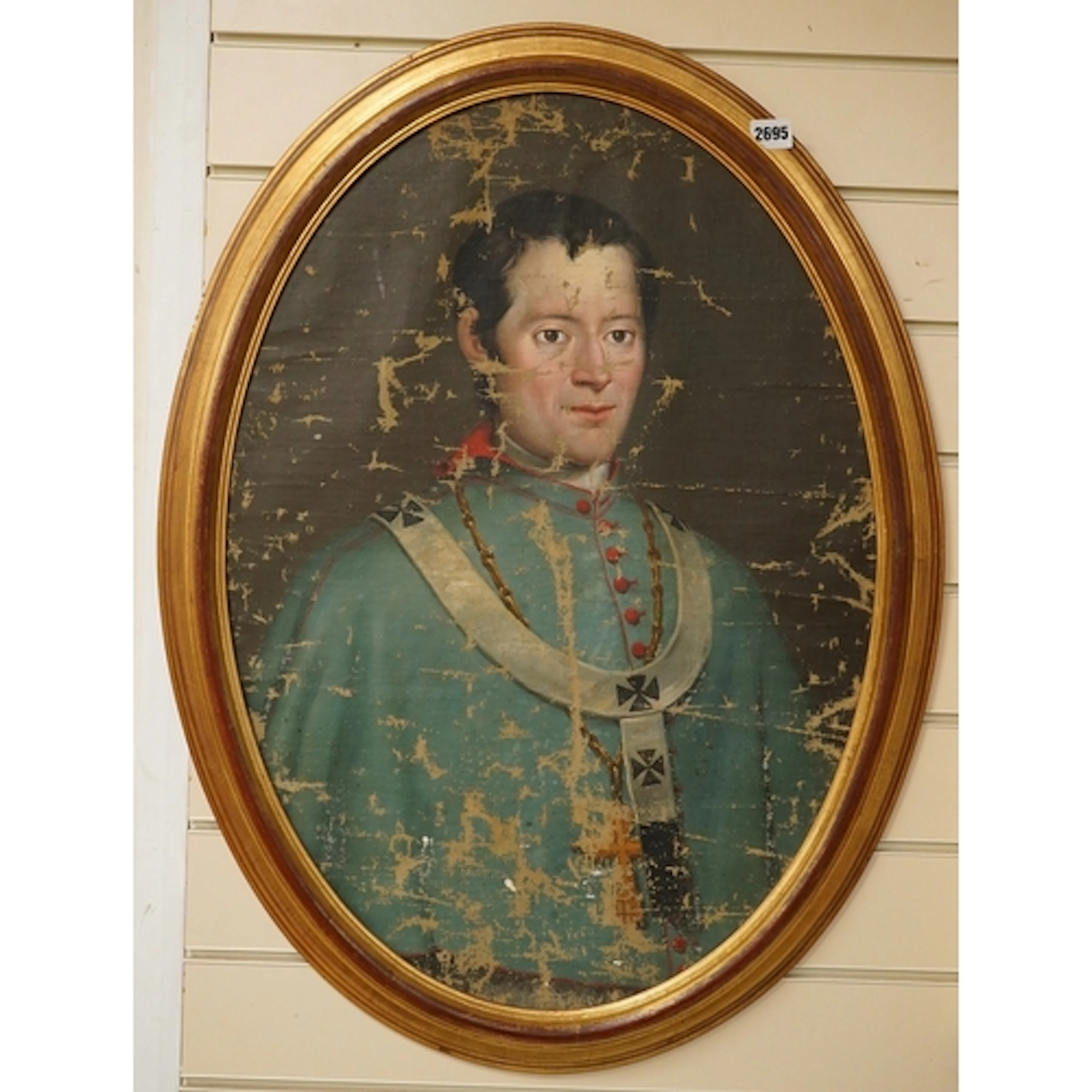 Swedish school, circa 1800, Portrait of a gentleman, oil on ...