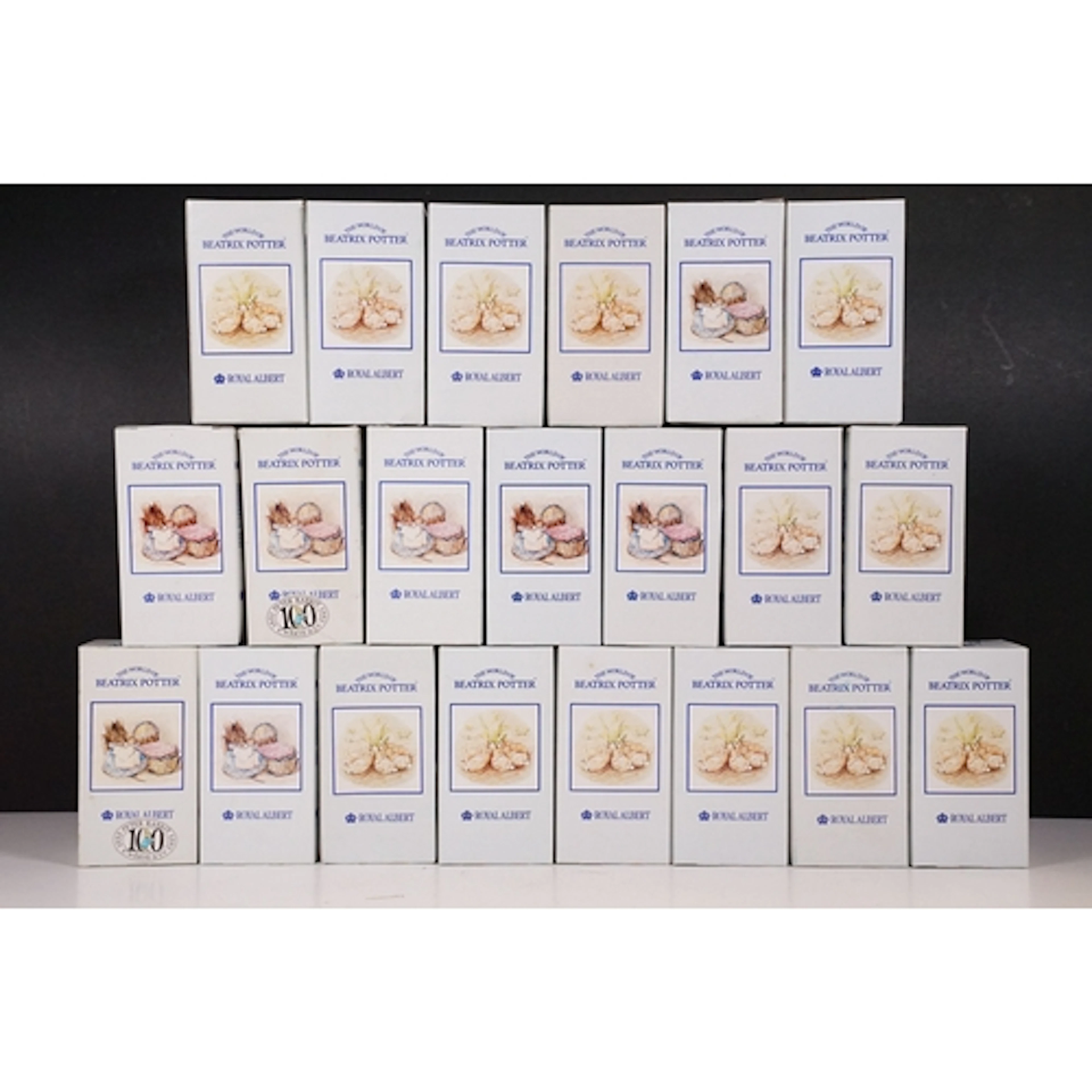 Collection of 21 Royal Albert 'The World of Beatrix Potter' ...