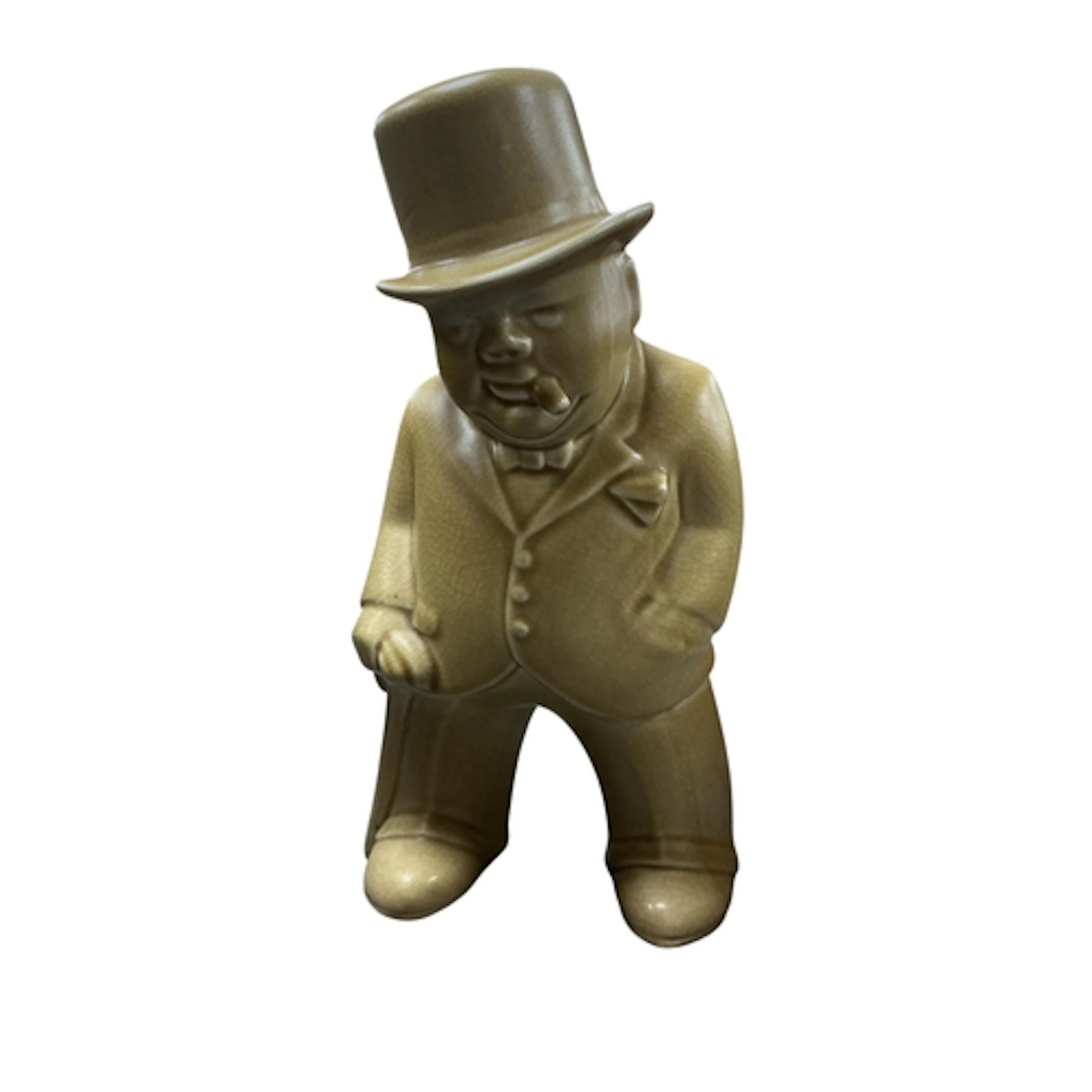 A Bovey Pottery Winston Churchill figure, height 20cm