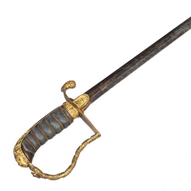 1805 PATTERN ROYAL NAVY OFFICER'S DRESS SWORD. 1805 Pattern ...