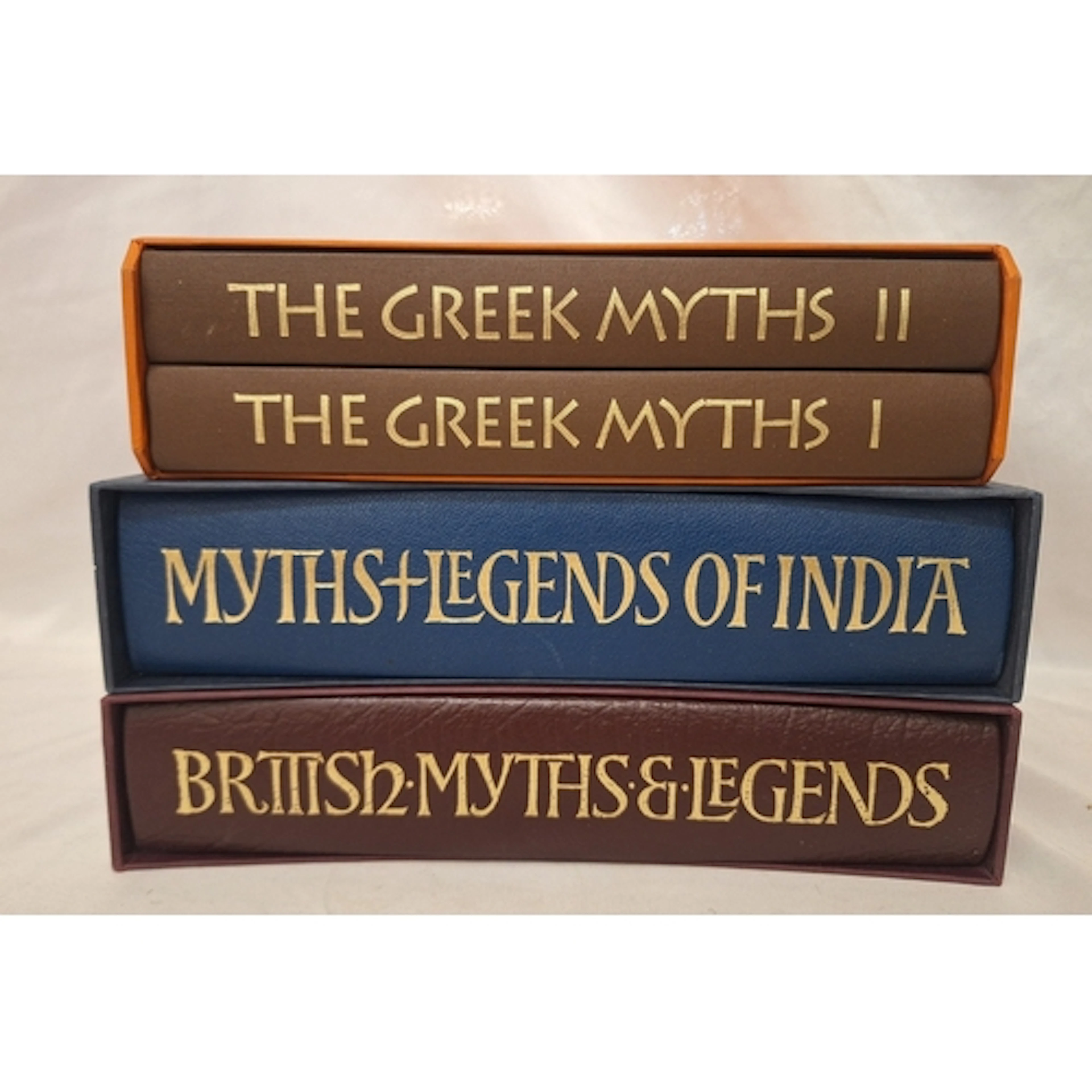 3 Folio Society Books incl. Myths & Legends of India, Myths ...
