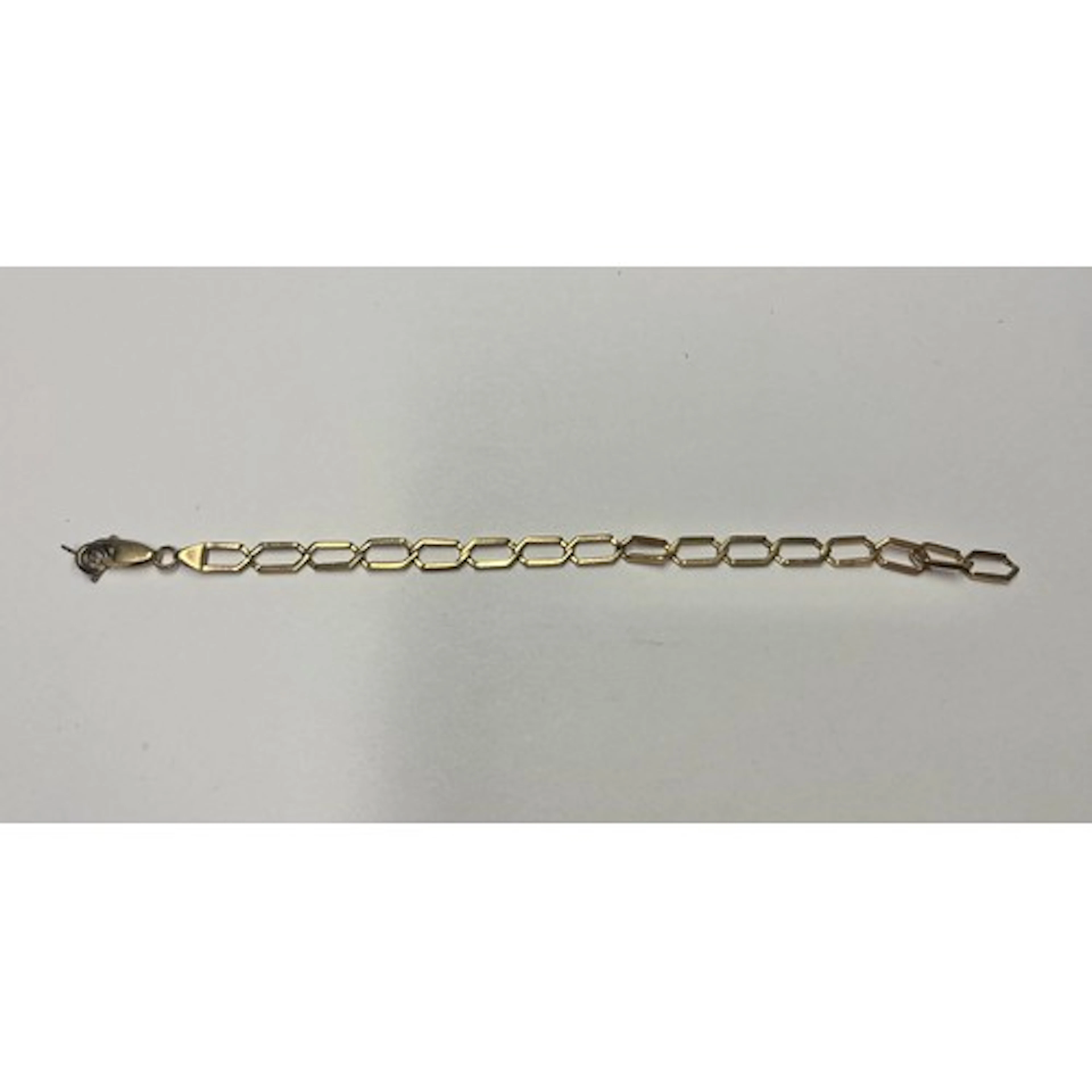 Ladies 9ct gold bracelet, gross weight 7.2g.