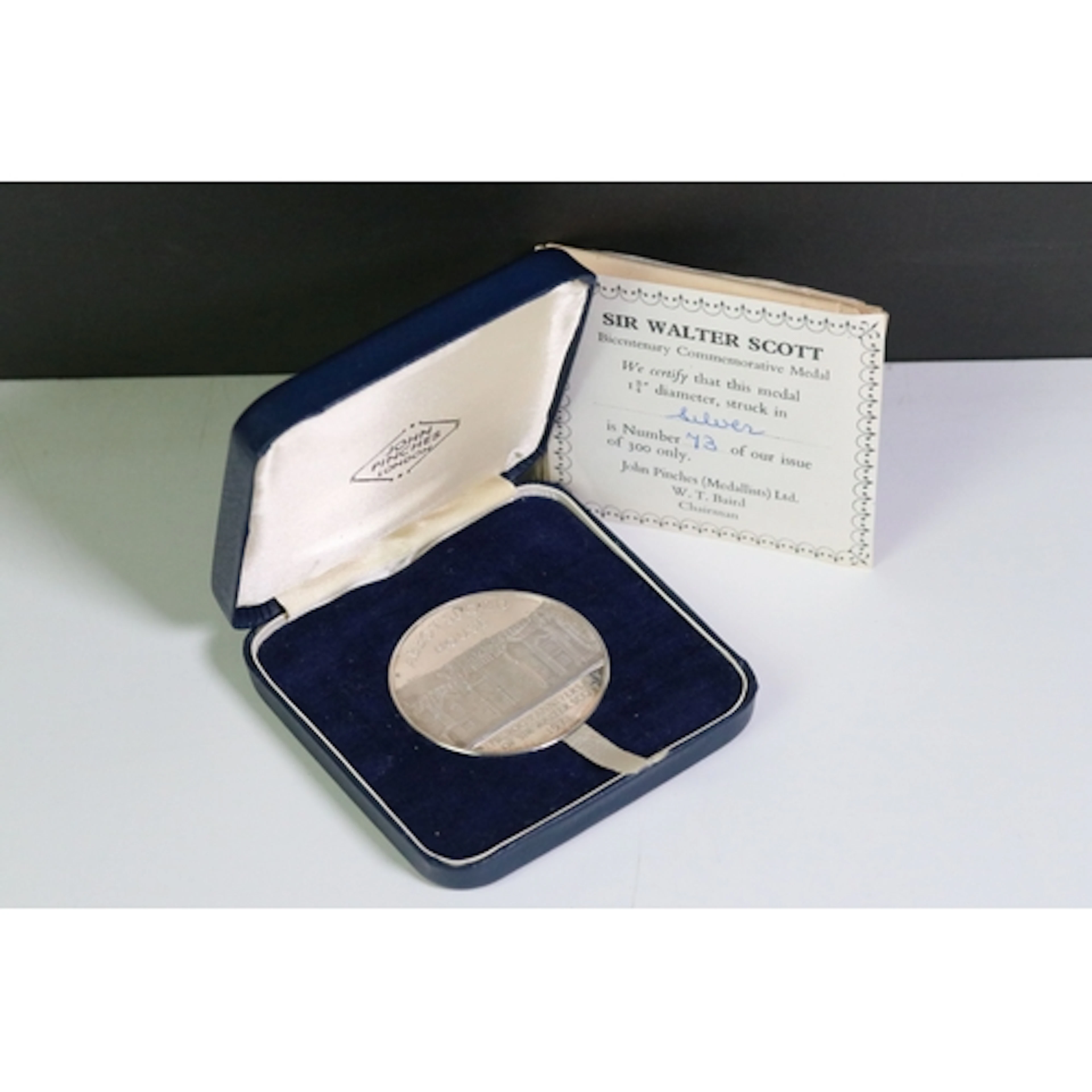 A John Pinches Sir Walter Scott Bicentenary Commemorative fu...