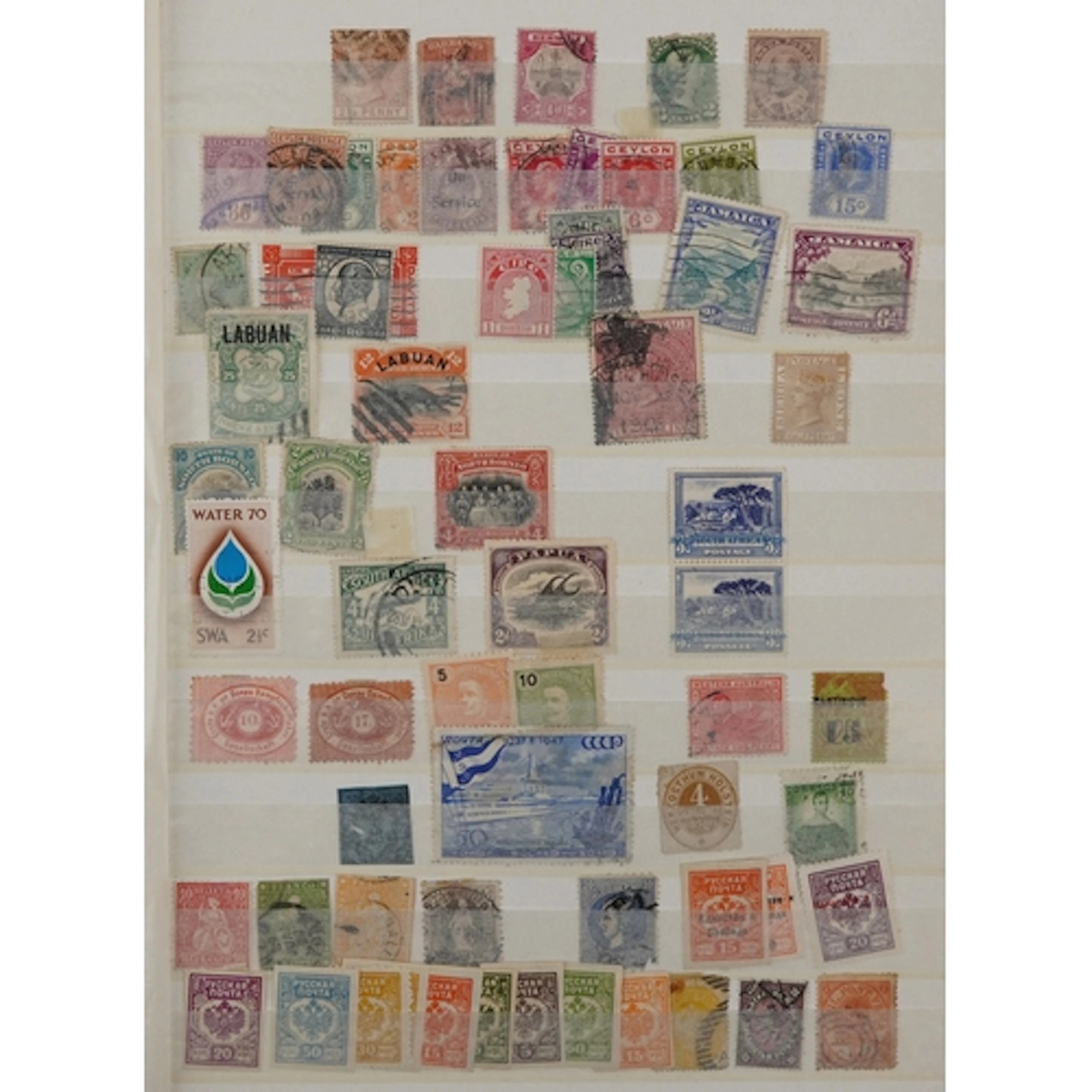 19th century and later British and world stamps in mint and ...