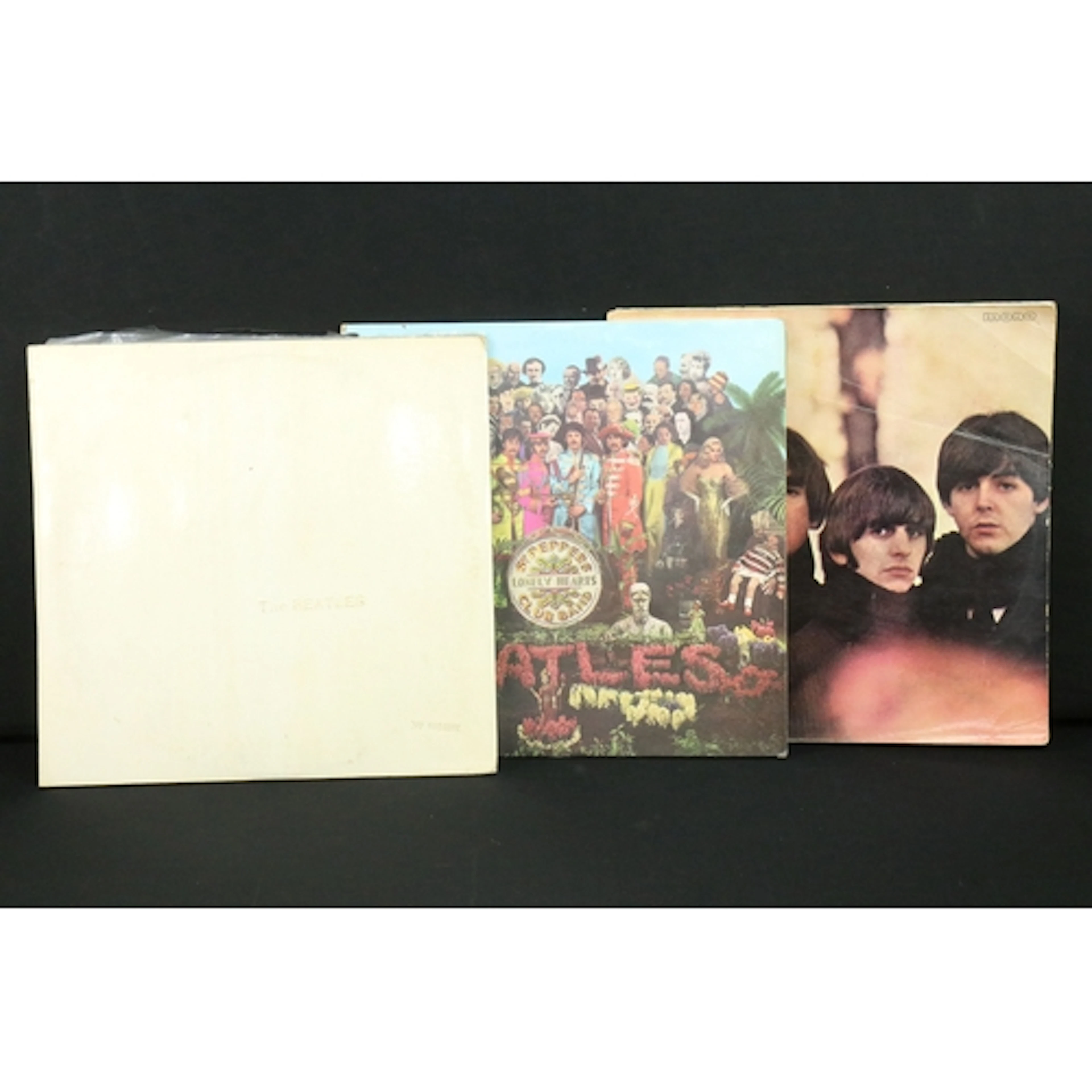 Vinyl - 3 The Beatles original UK pressing LPs to include Th...
