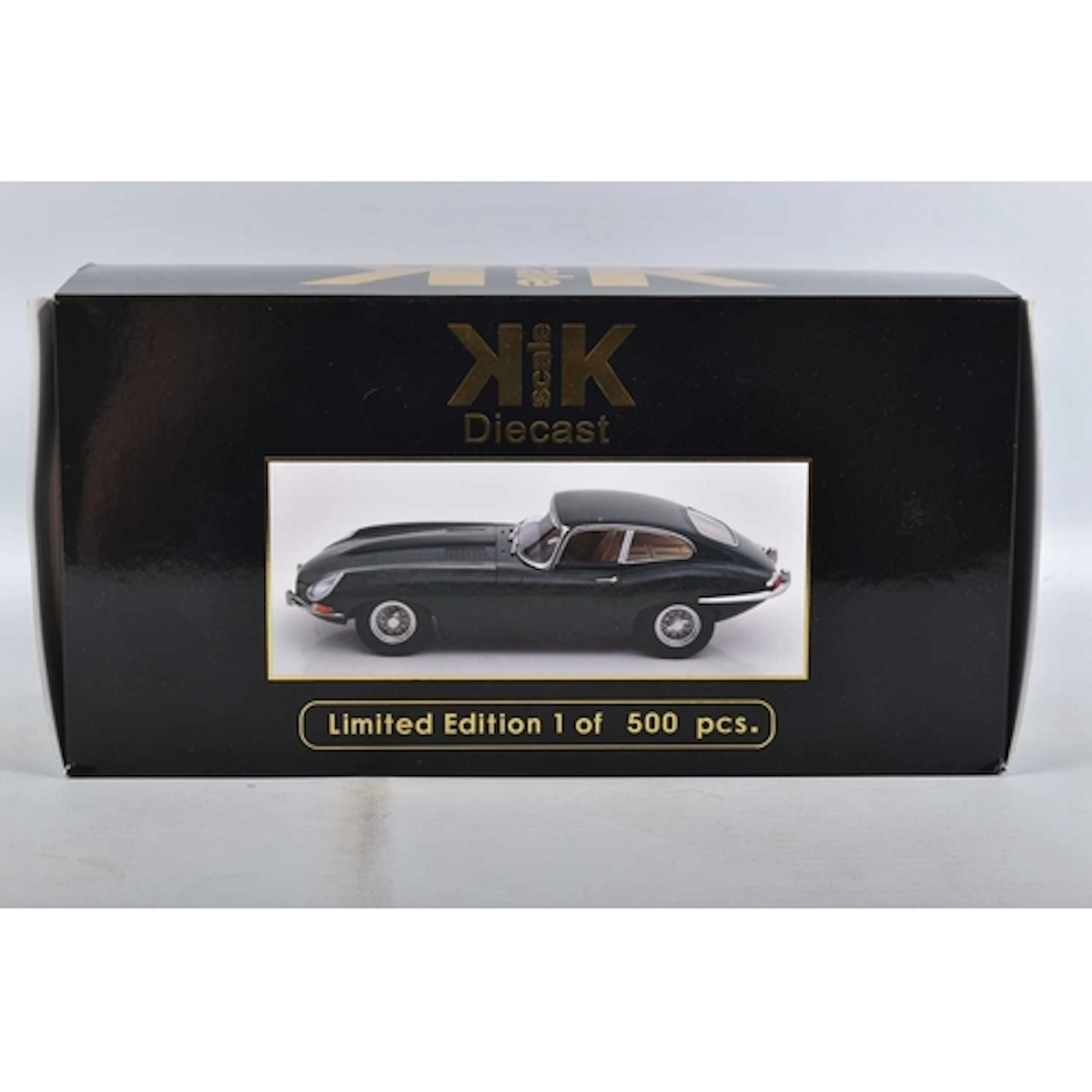 A BOXED KK SCALE 1:18 SCALE JAGUAR MODEL VEHICLE, comprising...