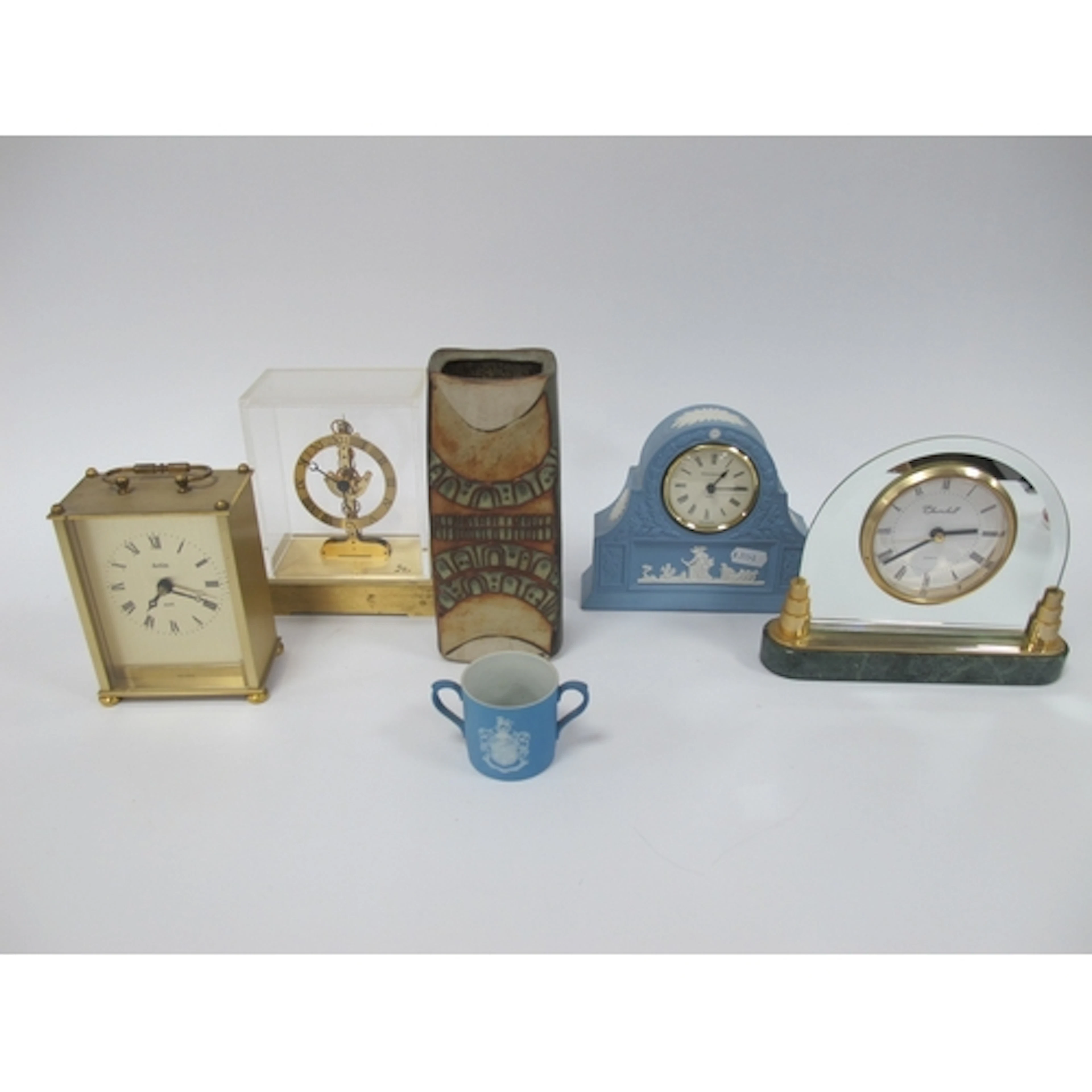 Collectables, including boxed Wedgwood pale blue Jasperware ...