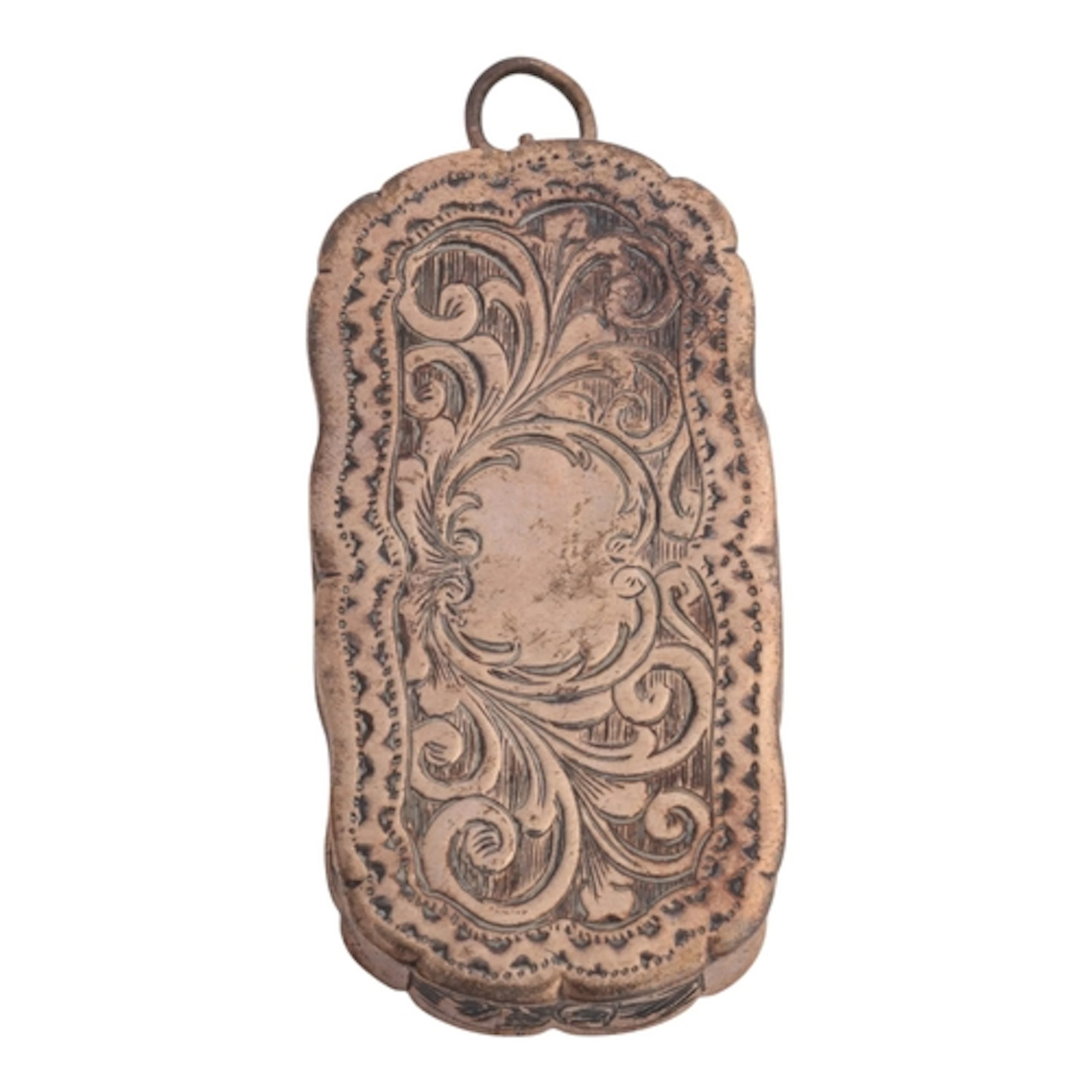A Victorian silver vinaigrette, Hilliard & Thomason, Birming...