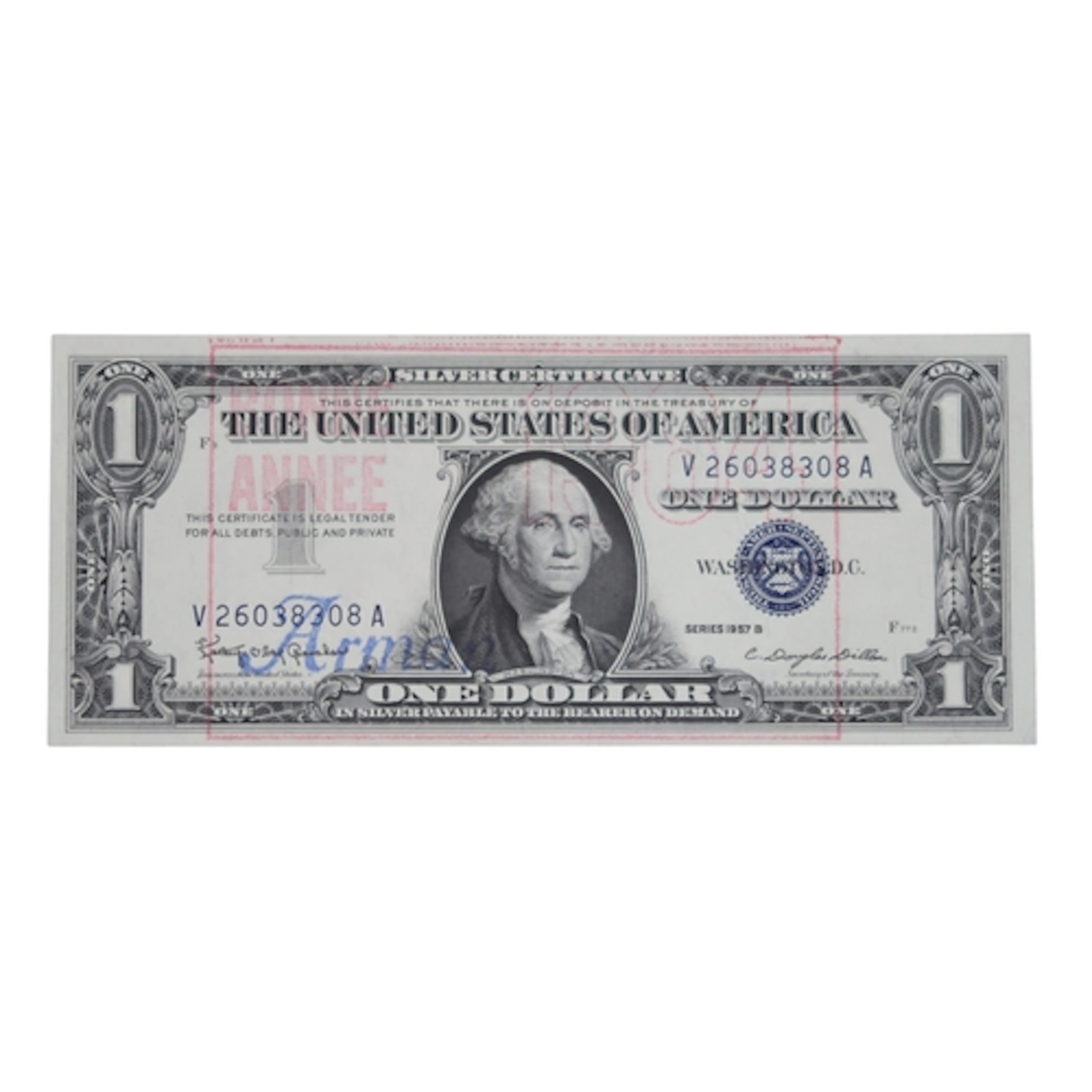 ARMAN (ARMAN PIERRE FERNANDEZ, FRENCH 1928-2005) DOLLAR BIL...
