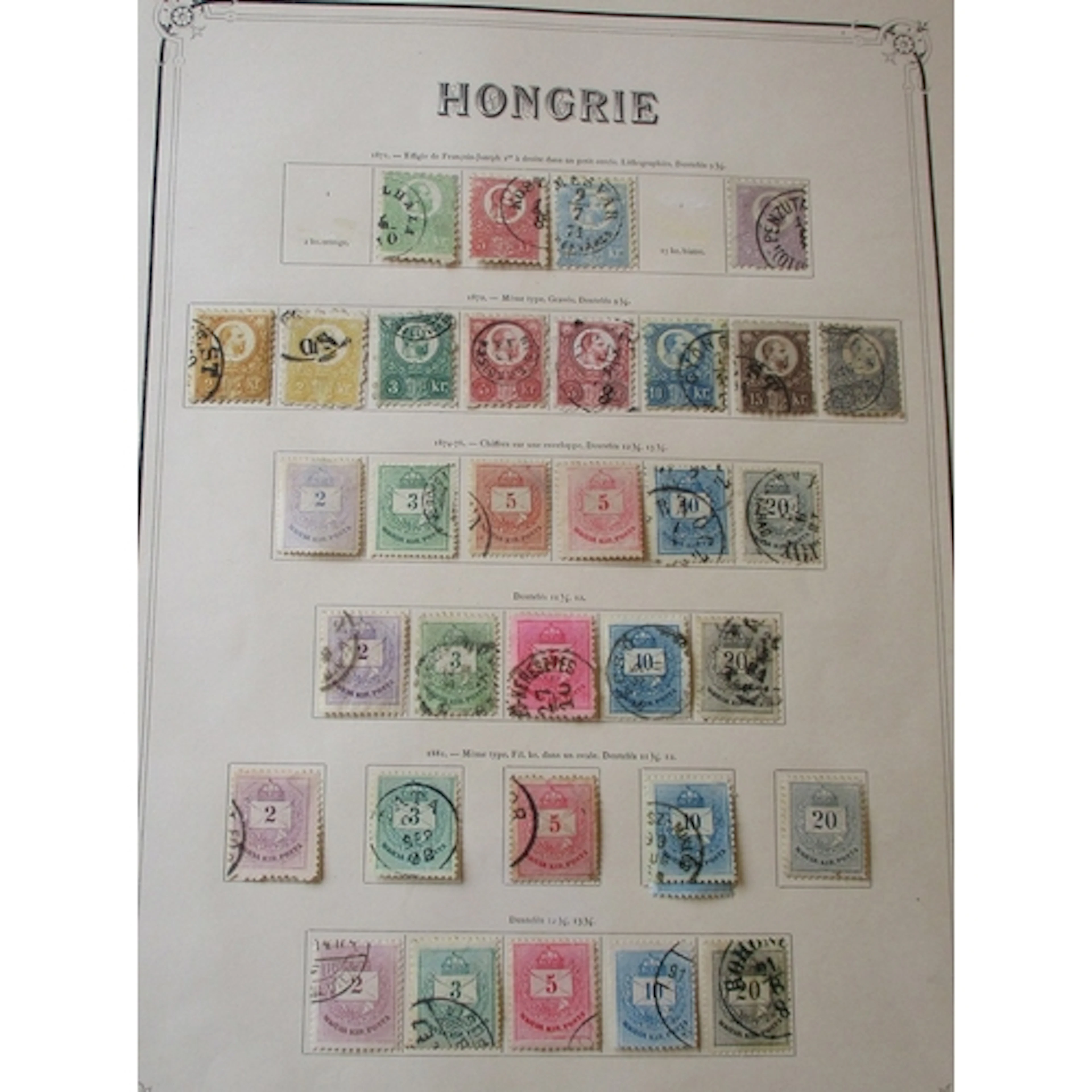 Hungary. M/U collection in albums, stockbooks, on stockcards...