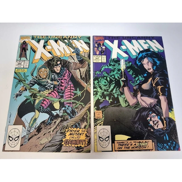 X-MEN 266 & 267 MARVEL COMICS, first story appearances o...