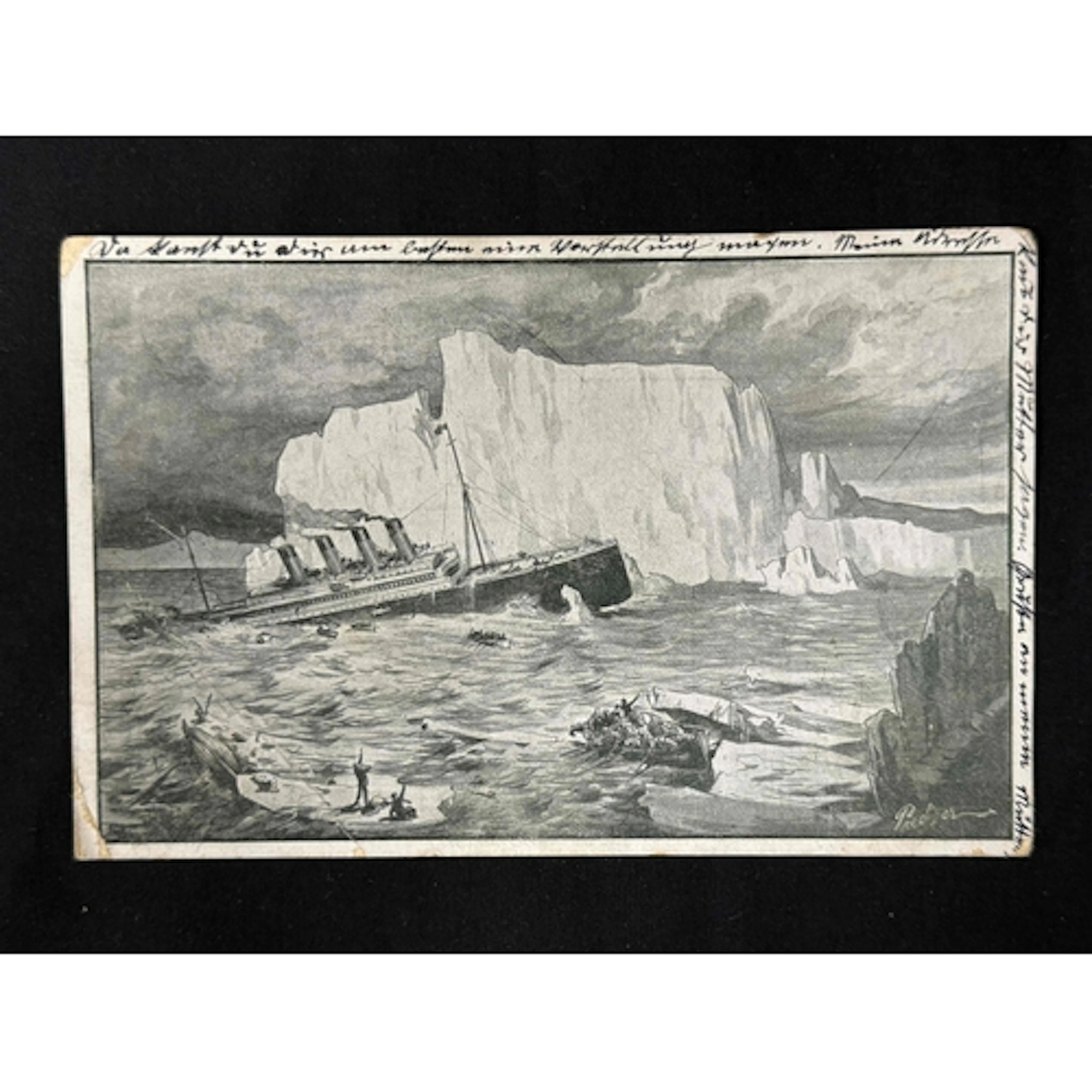 R.M.S. Titanic: R.M.S. Titanic: Rare Oscar Stolz German pos...