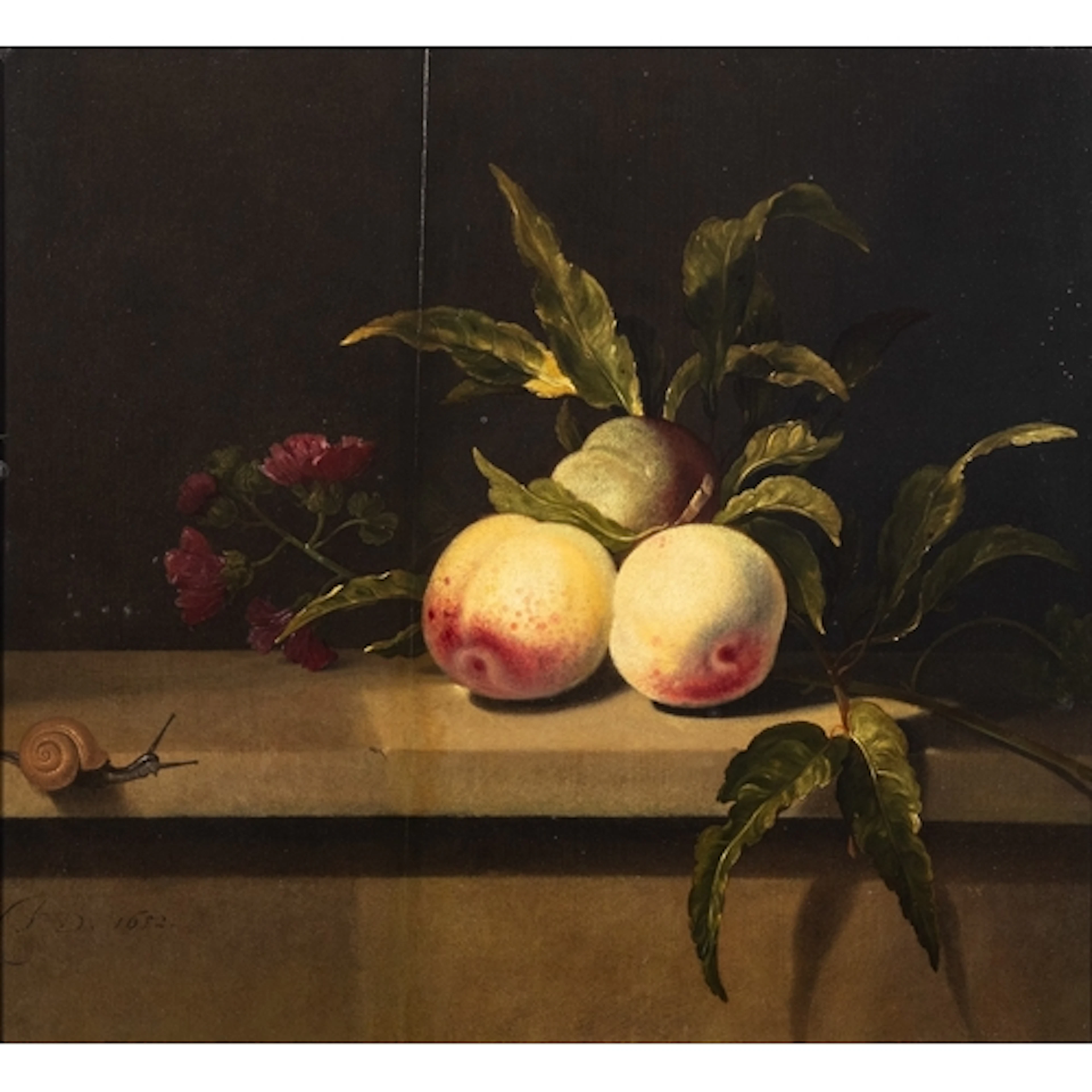 Hans Bollongier (Dutch, 1600-1645) - Still life study with p...