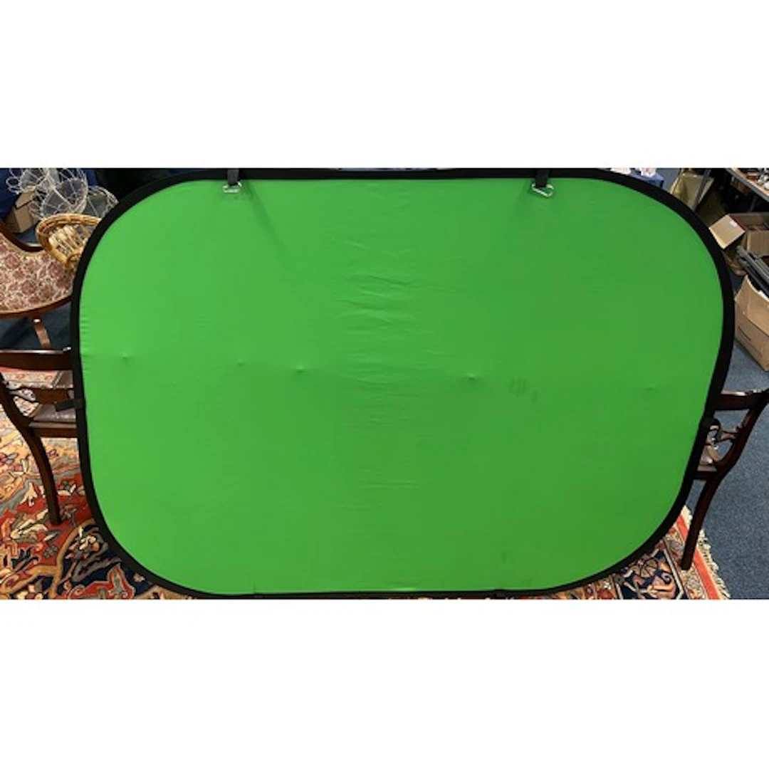 Lencarta pop-up reversible green/blue background screen, in ...