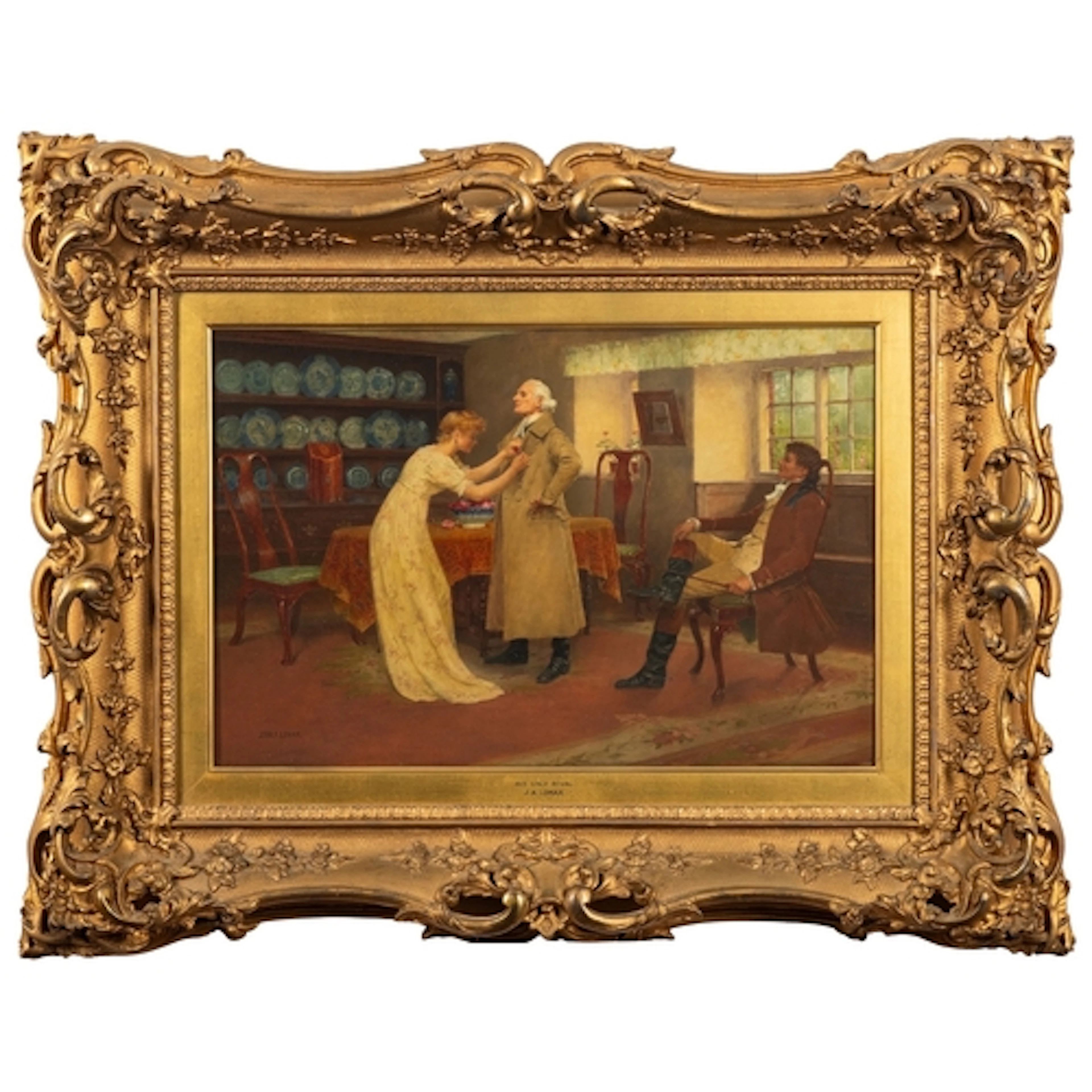 John Arthur Lomax (British, 1857-1923) - 'His Only Rival' - ...