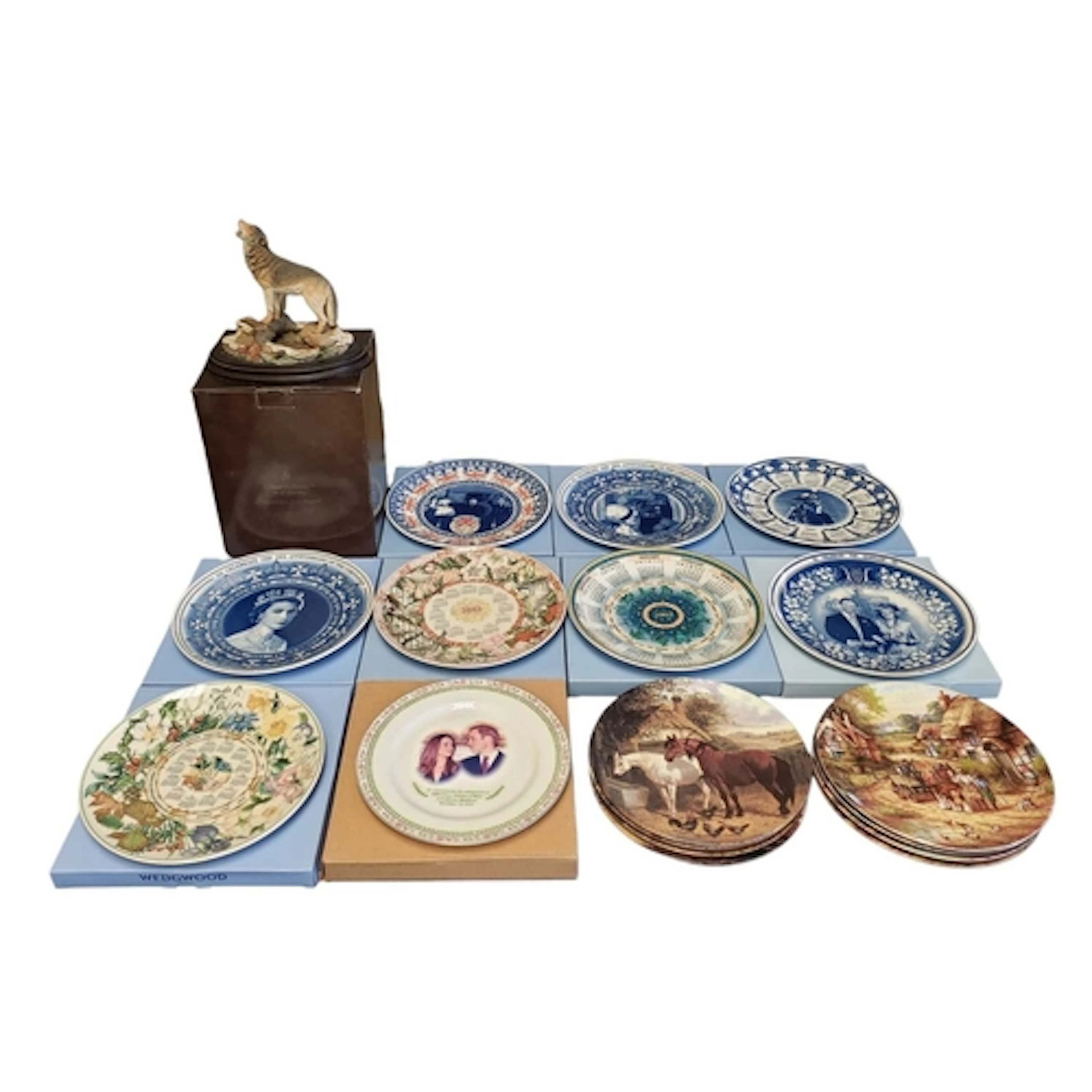 Collection of late 20th century Wedgwood and Royal Doulton c...