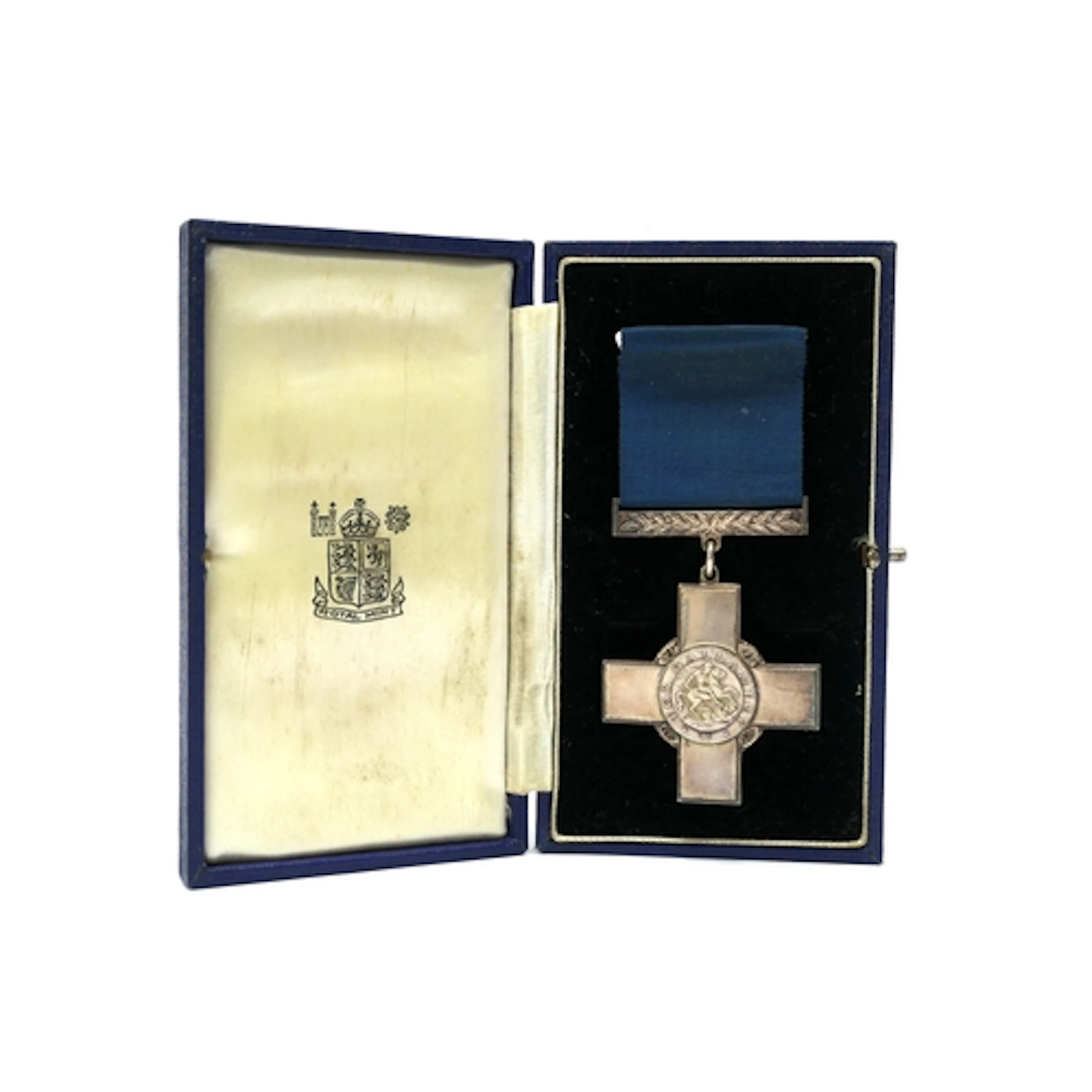 George Cross (Exchange Edward Medal), engraved to the revers...