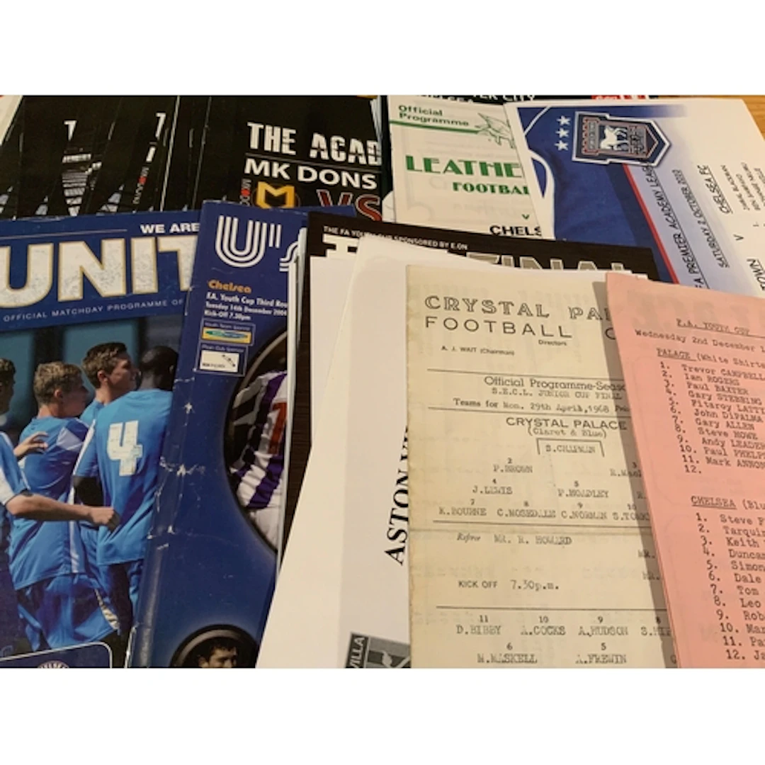 Chelsea Reserve + Youth Football Programmes: Around 80 aways...