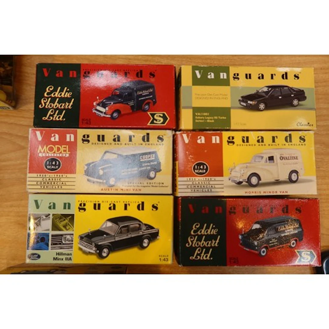 6 Vanguard boxed models