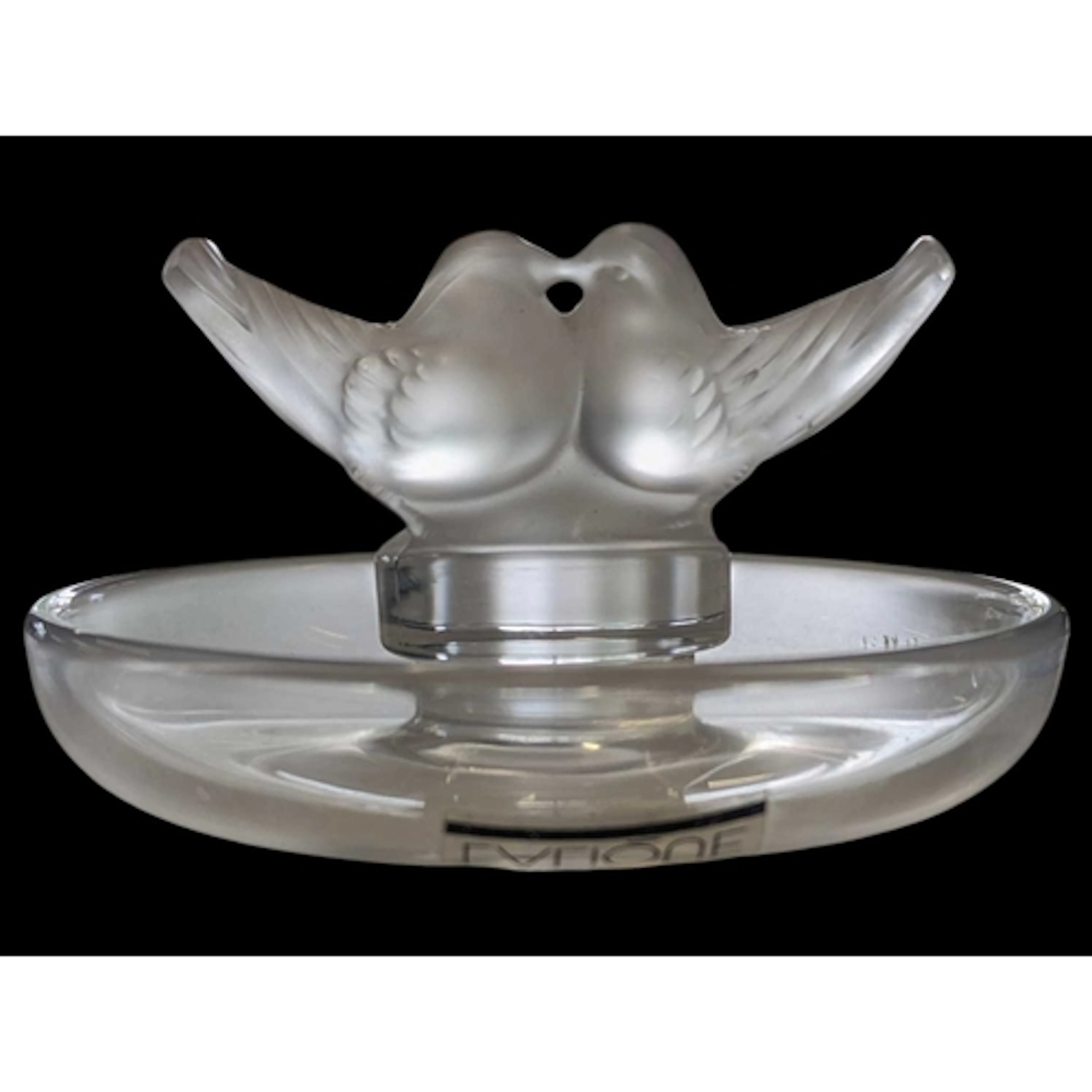 Lalique, Paris - A contemporary studio art glass sculpture /...