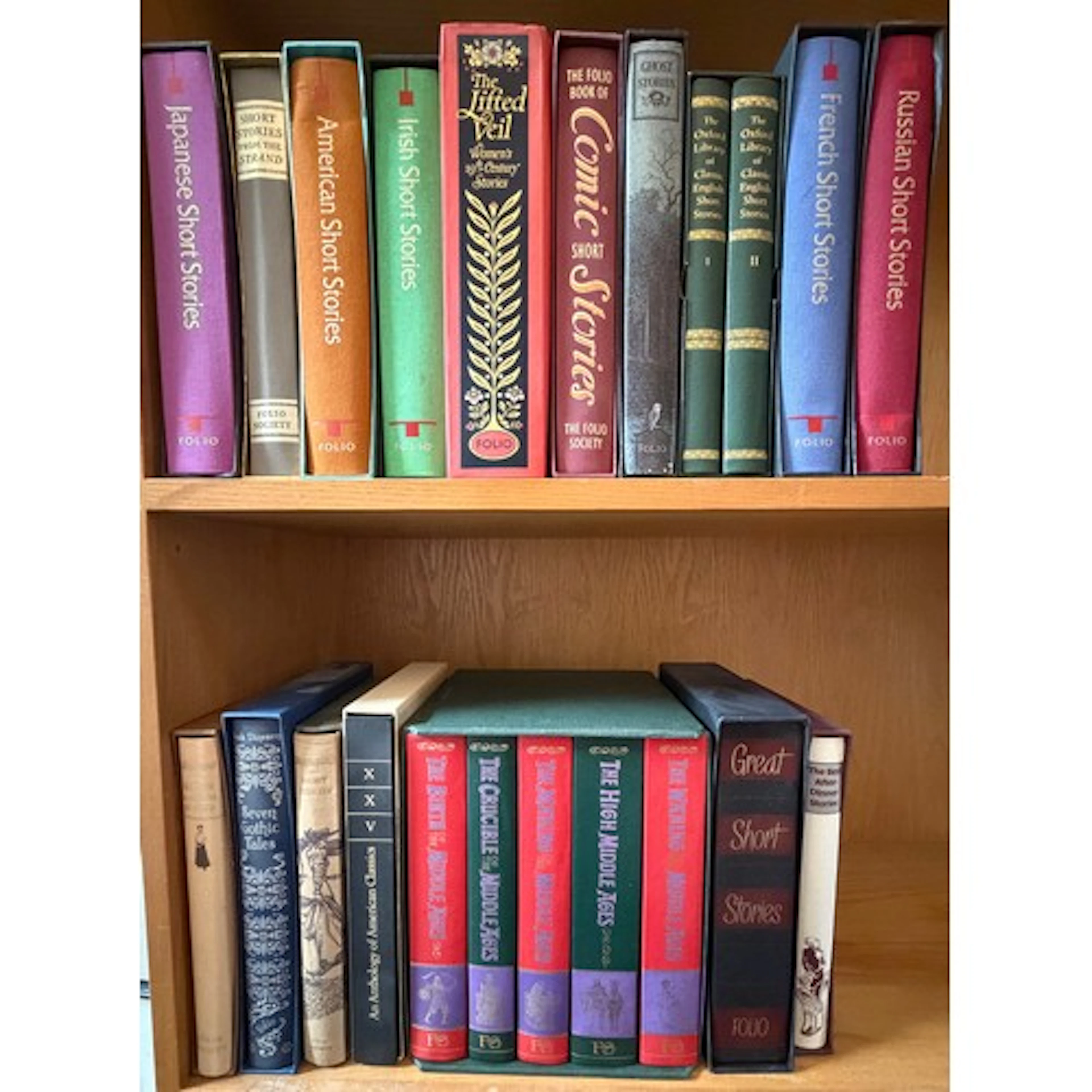 Folio Society short stories: 'Japanese Short Stories', 'Shor...