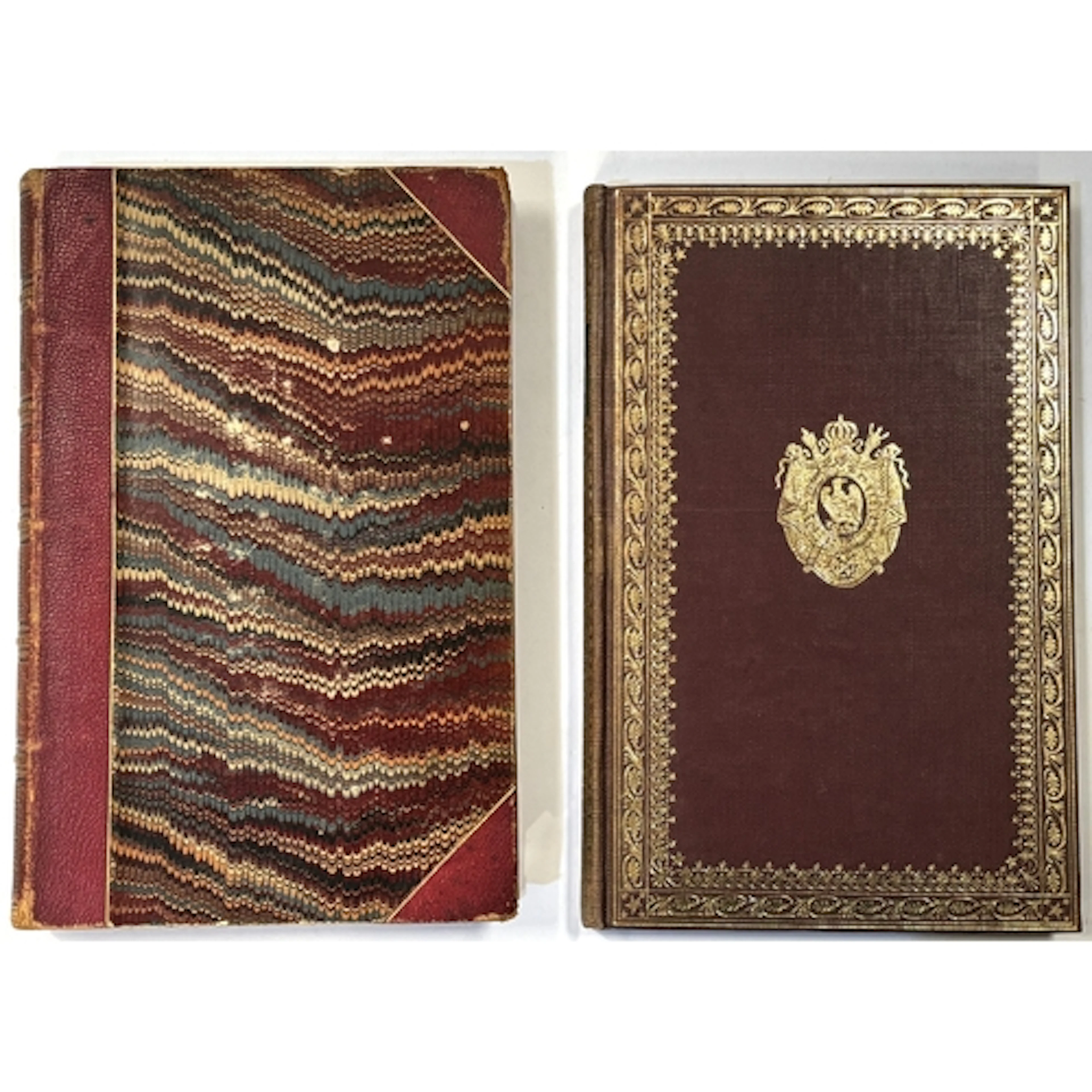 HOOPER (G.) - Waterloo, 1862 (one map missing), and another.