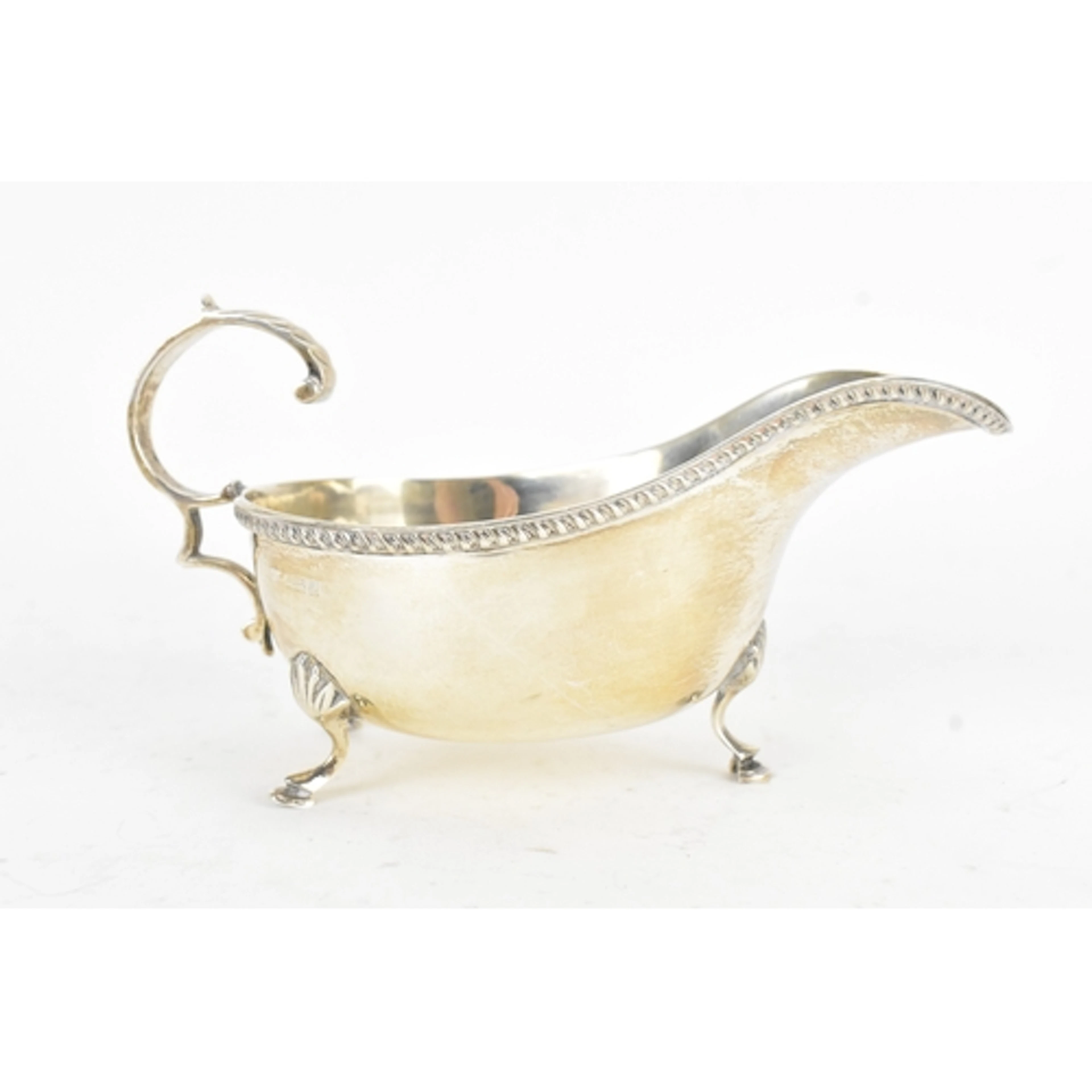 An Elizabeth II silver sauce boat, by Charles S Green & Co L...
