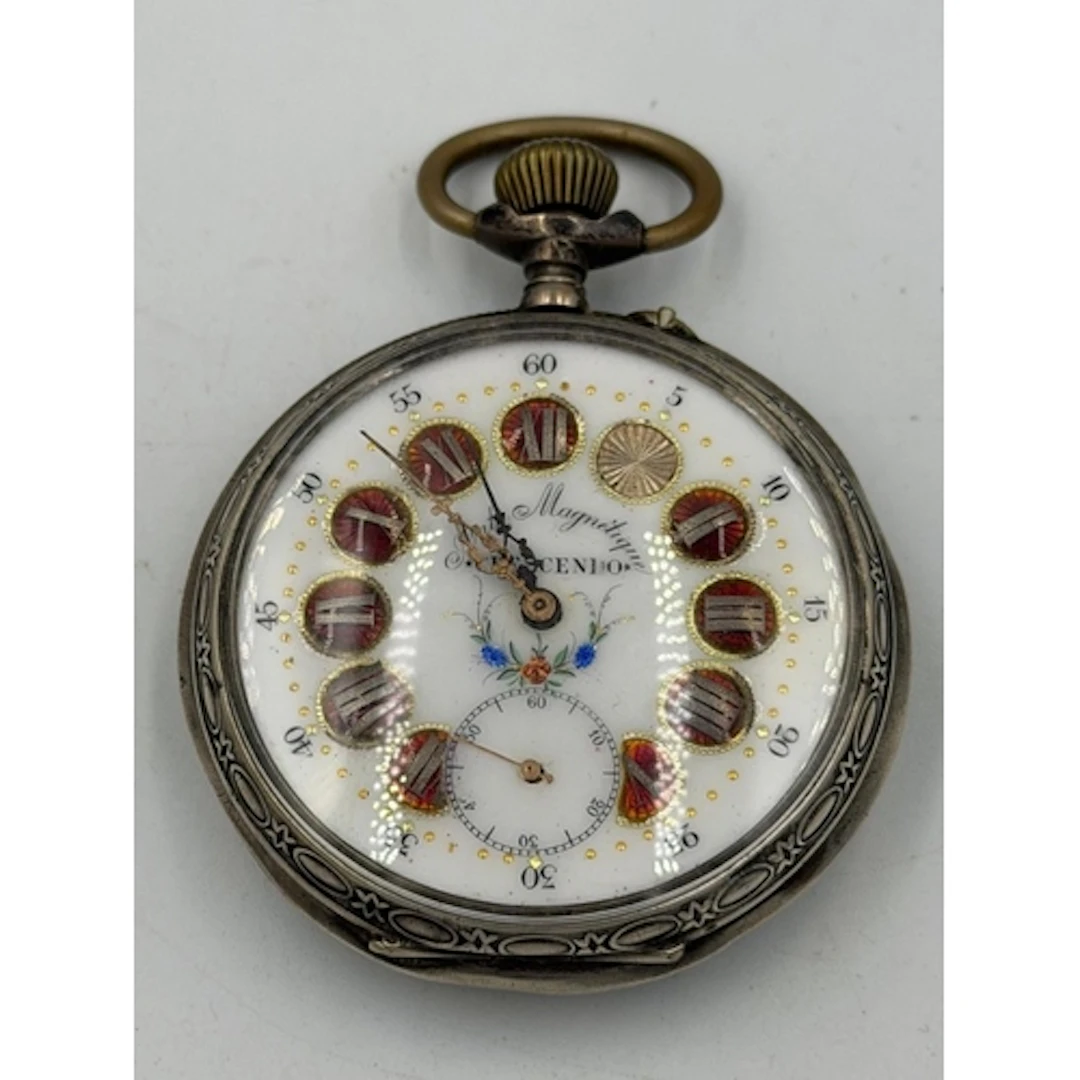Ornate 15 rubism anti Magnetique Crescendo Continental silve...