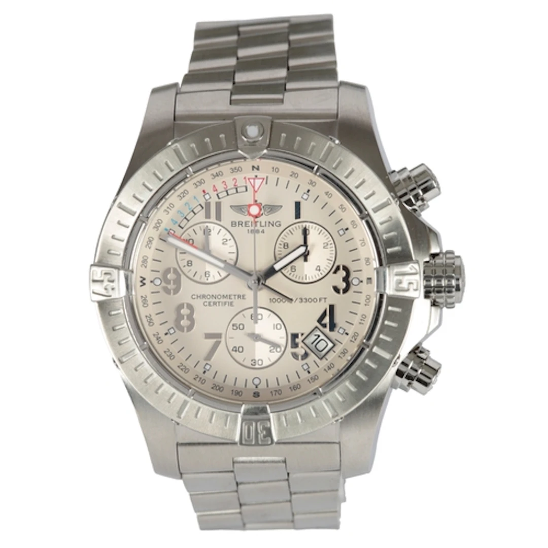A gentleman's recent stainless steel Breitling Avenger Seawo...