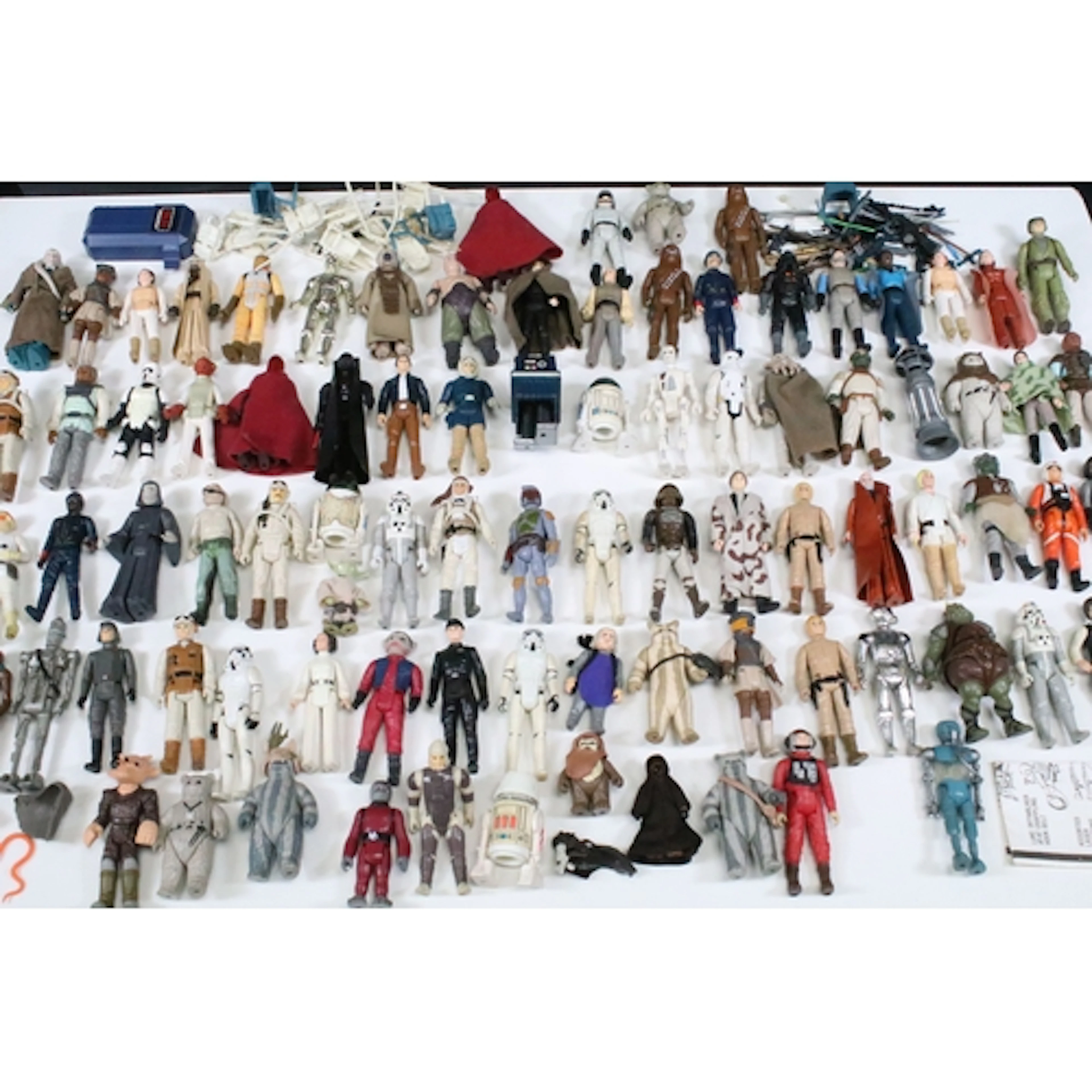 Star Wars - 88 Original Star Wars figures to include Chewbac...