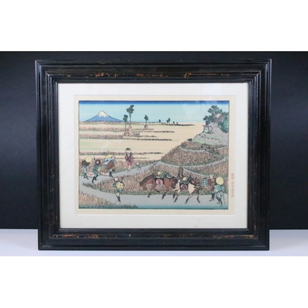 After Katsushika Hokusai (Japanese, 1760 – 1849), 'Fuji in a...