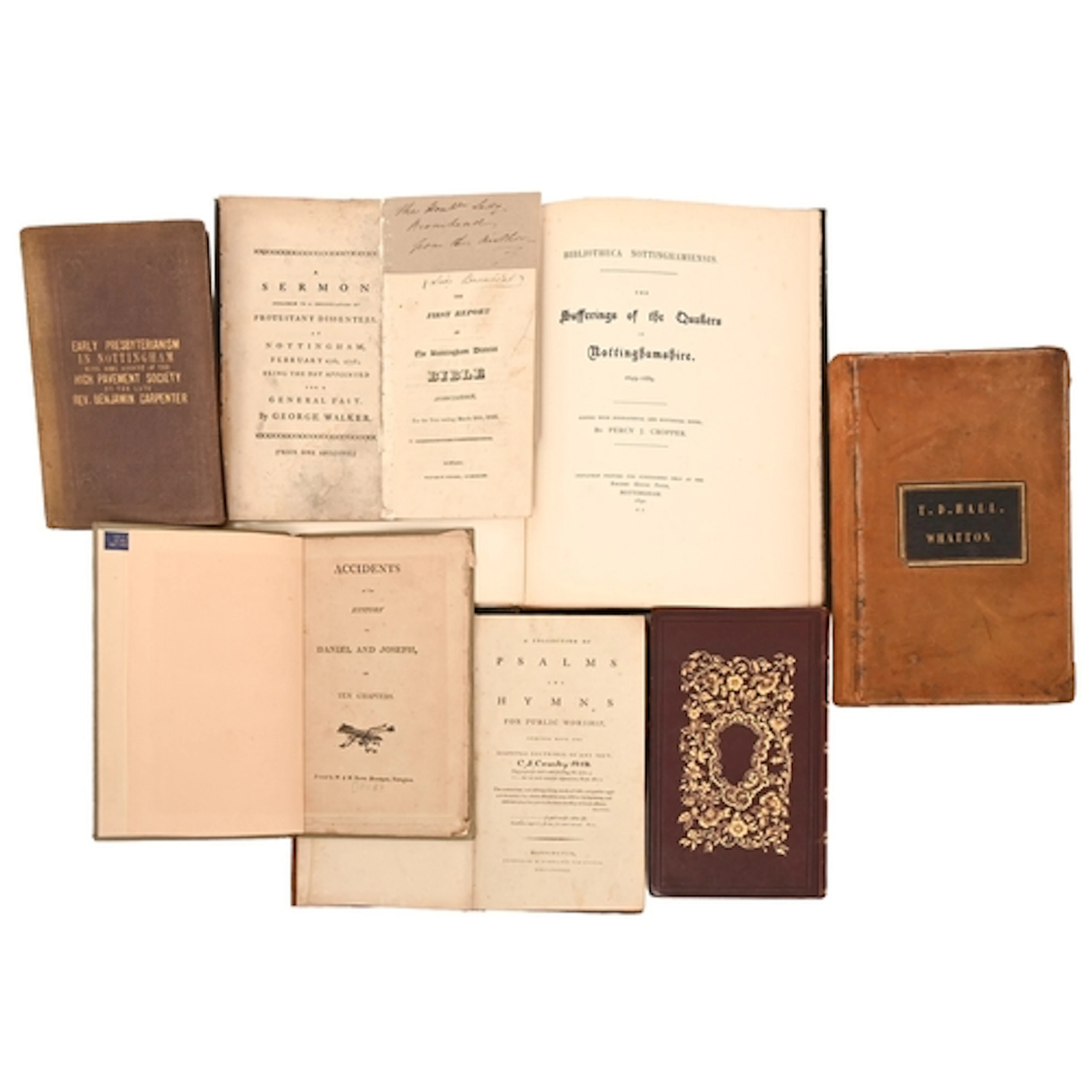 Theology & Biblical Studies. Three early 19th c provinci...