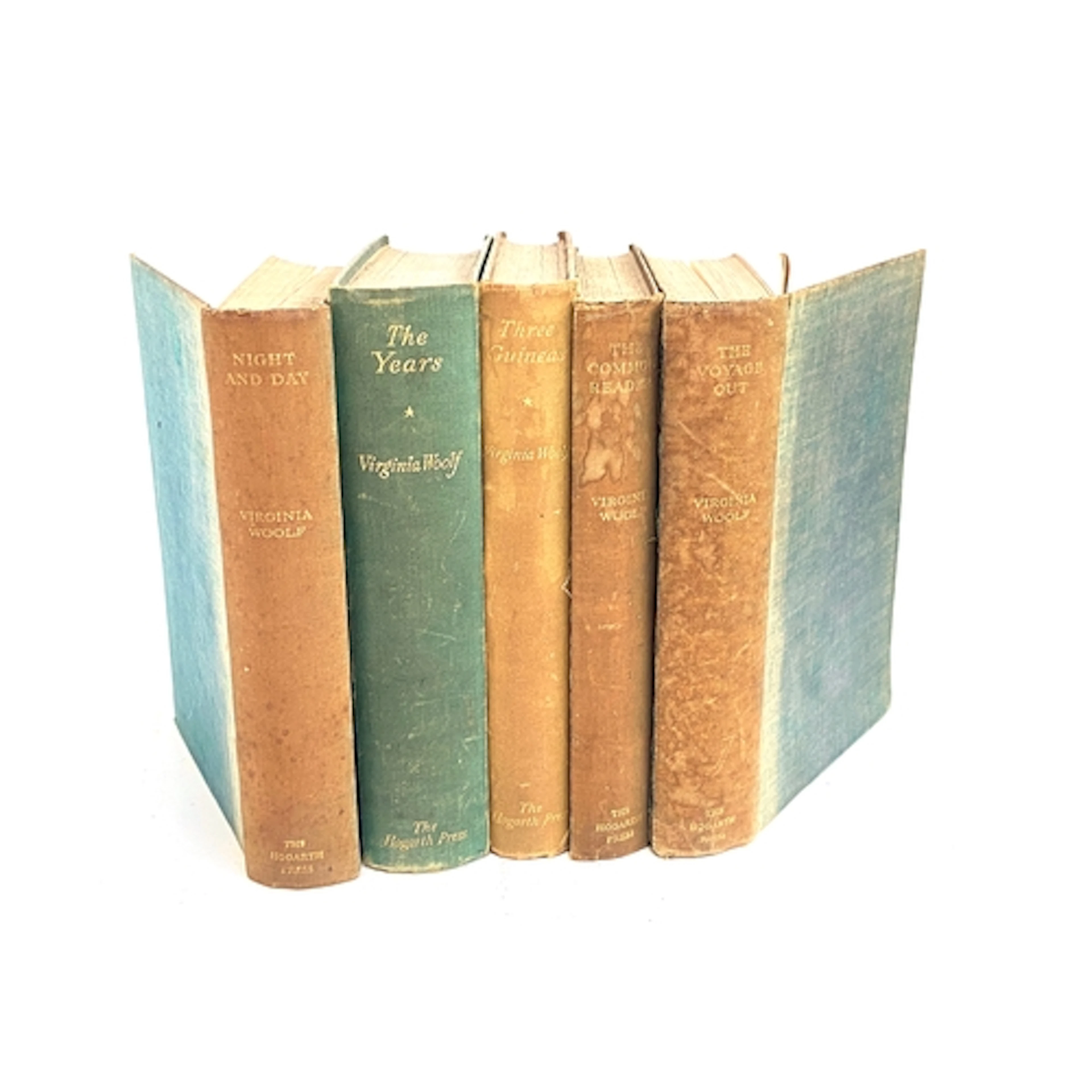 BOOKS, VIRGINIA WOOLF. Sadly, none have jackets. 'Three Guin...