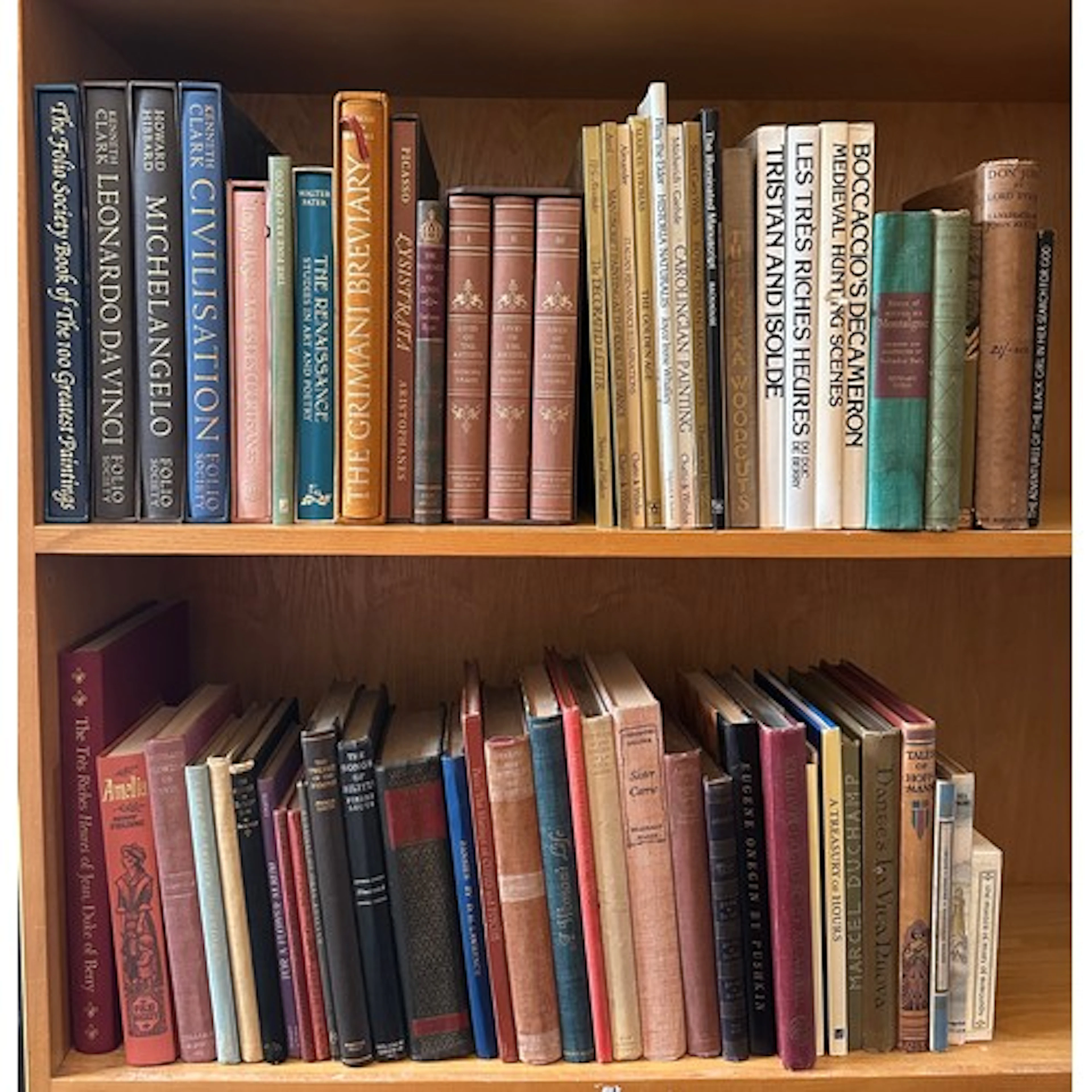 Folio Society; 'Book of the Hundred Greatest Paintings', Ken...