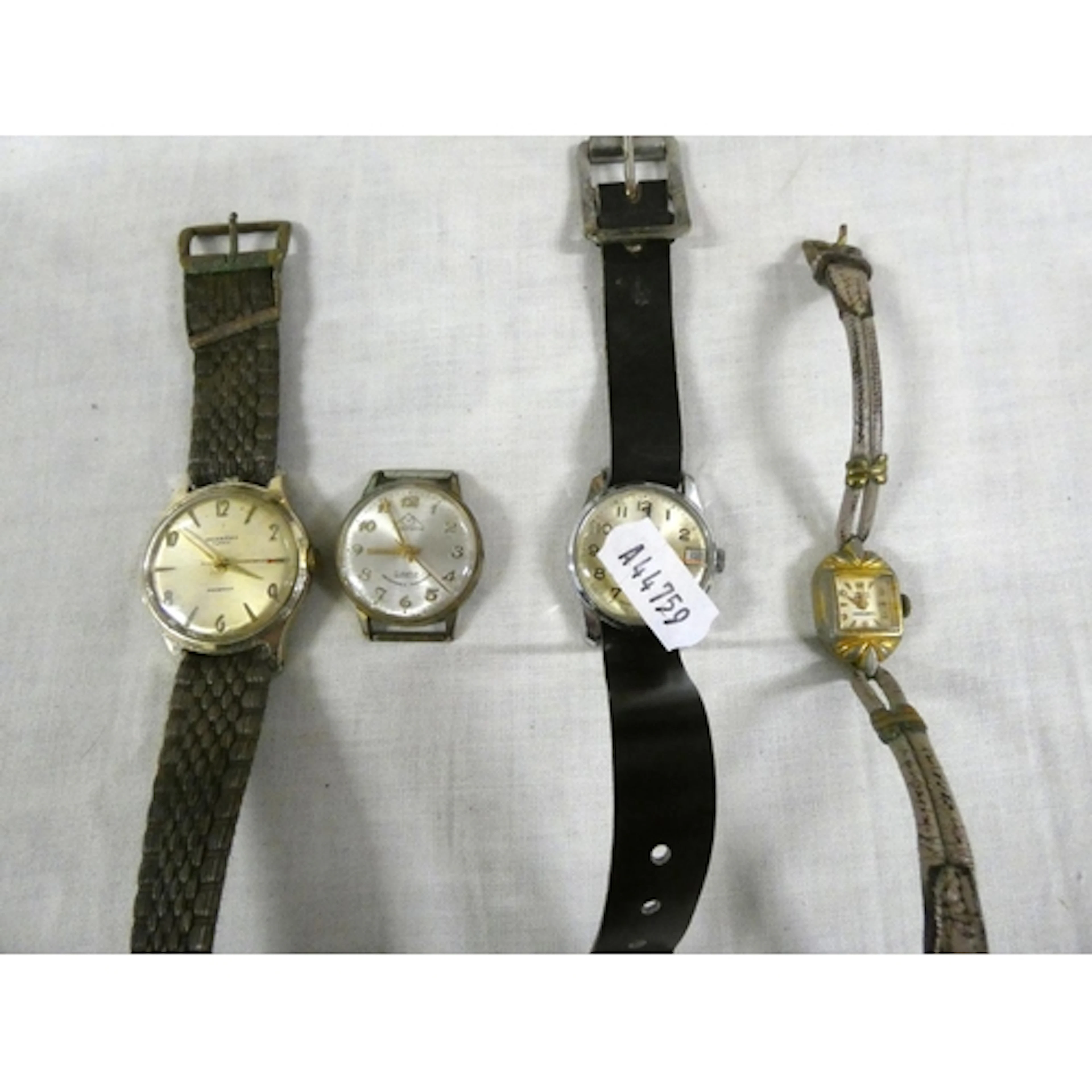 Three mens` watches including Ingersoll, Mondaine etc