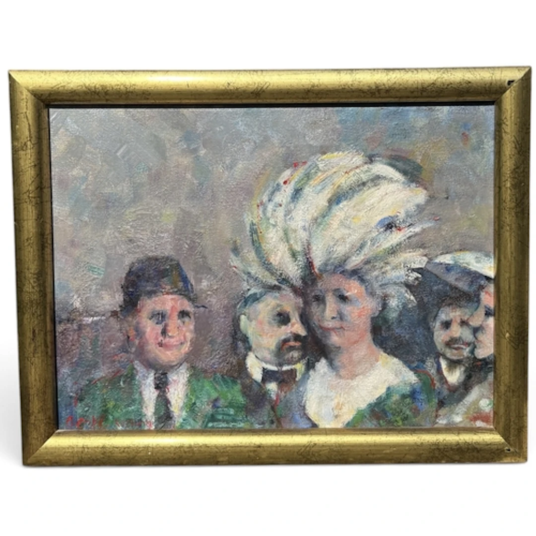 GEOFFREY KEELING (BRITISH, 20TH CENTURY): IMPRESSIONIST FIGU...