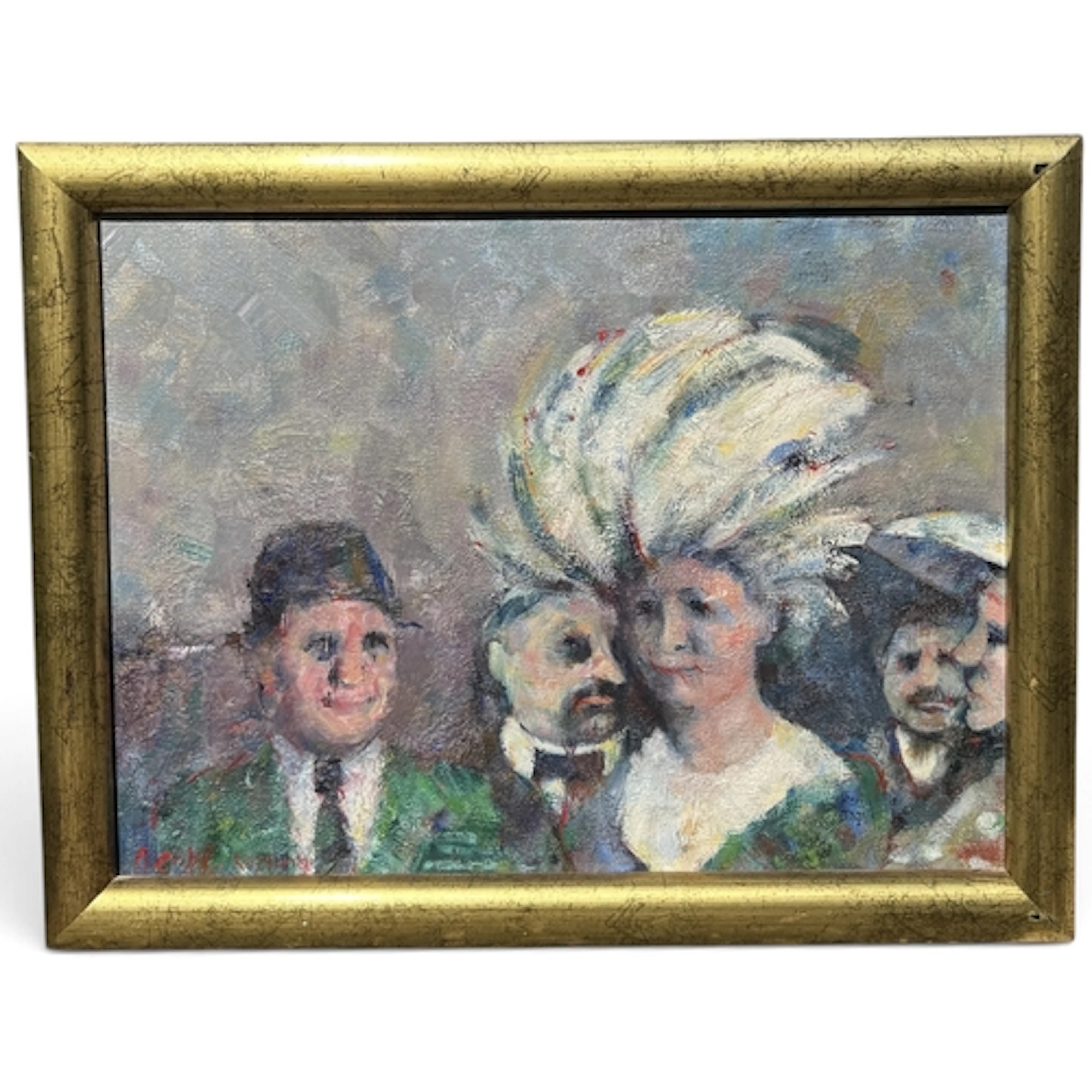 GEOFFREY KEELING (BRITISH, 20TH CENTURY): IMPRESSIONIST FIGU...