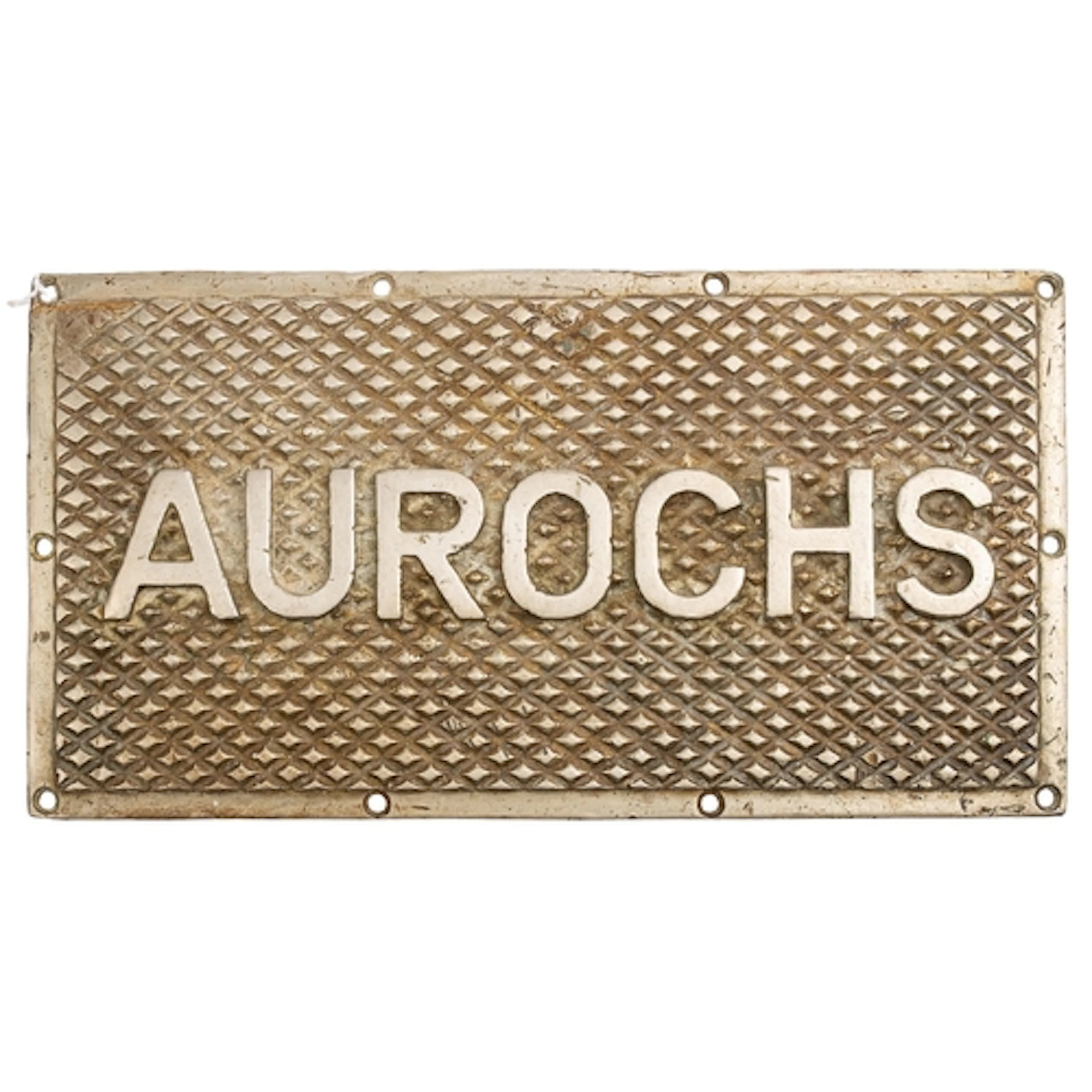 The steel tread plate from the Royal Navy Amphion-class subm...