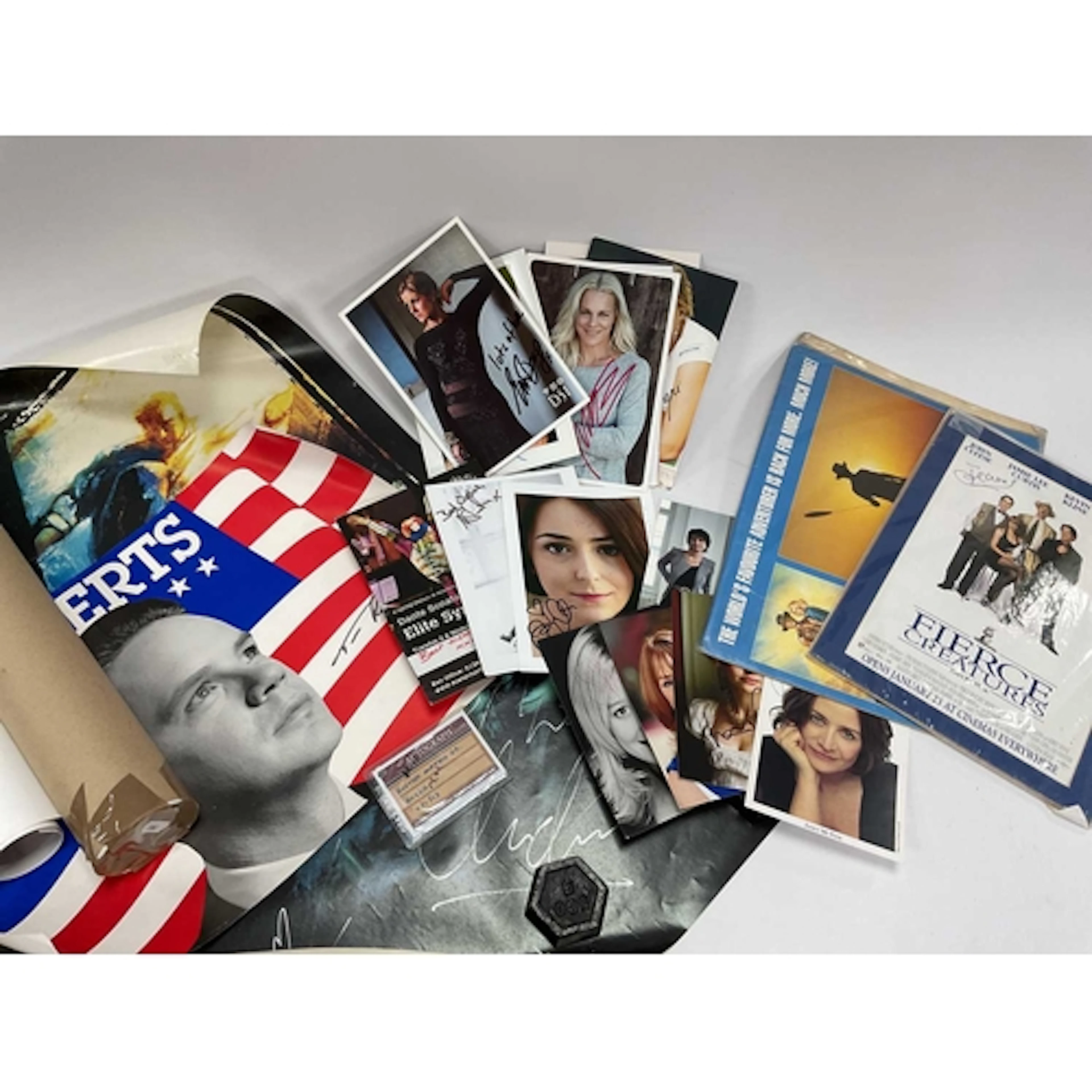 Autographs - Paul Hogan, John Cleese, David Duchovny, Gillia...