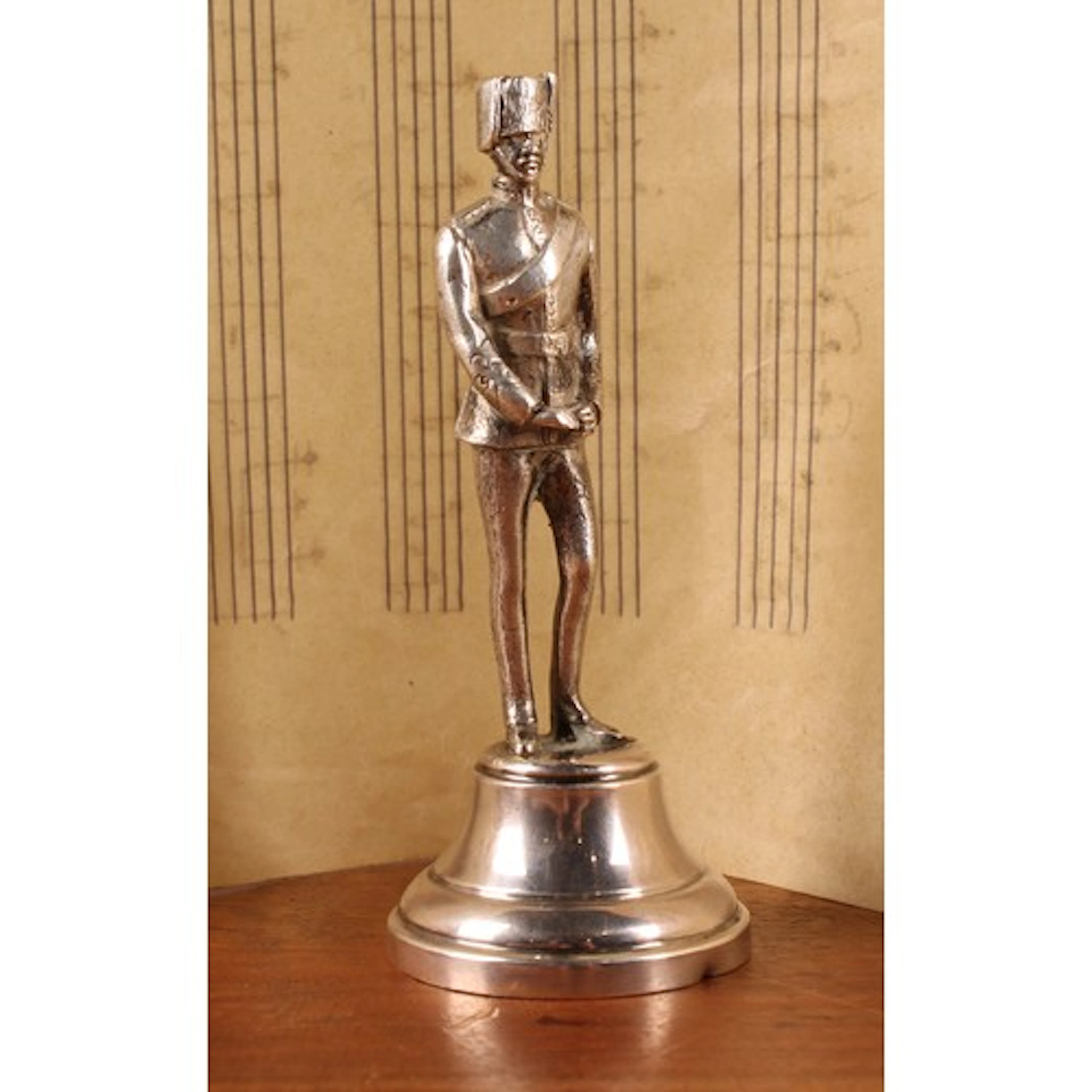 Garrard & Co Ltd - an Elizabeth II silver figure, of militar...
