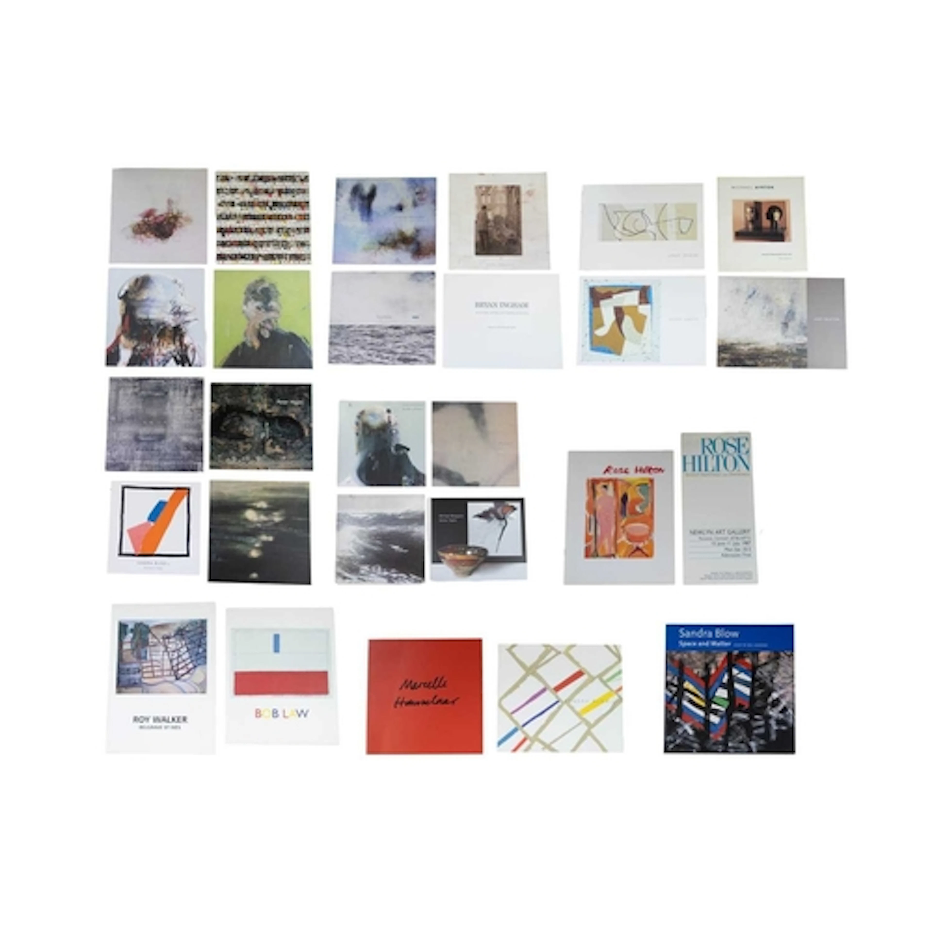 (Modern Art) Twenty six exhibition catalogues 'Roy Walker. S...