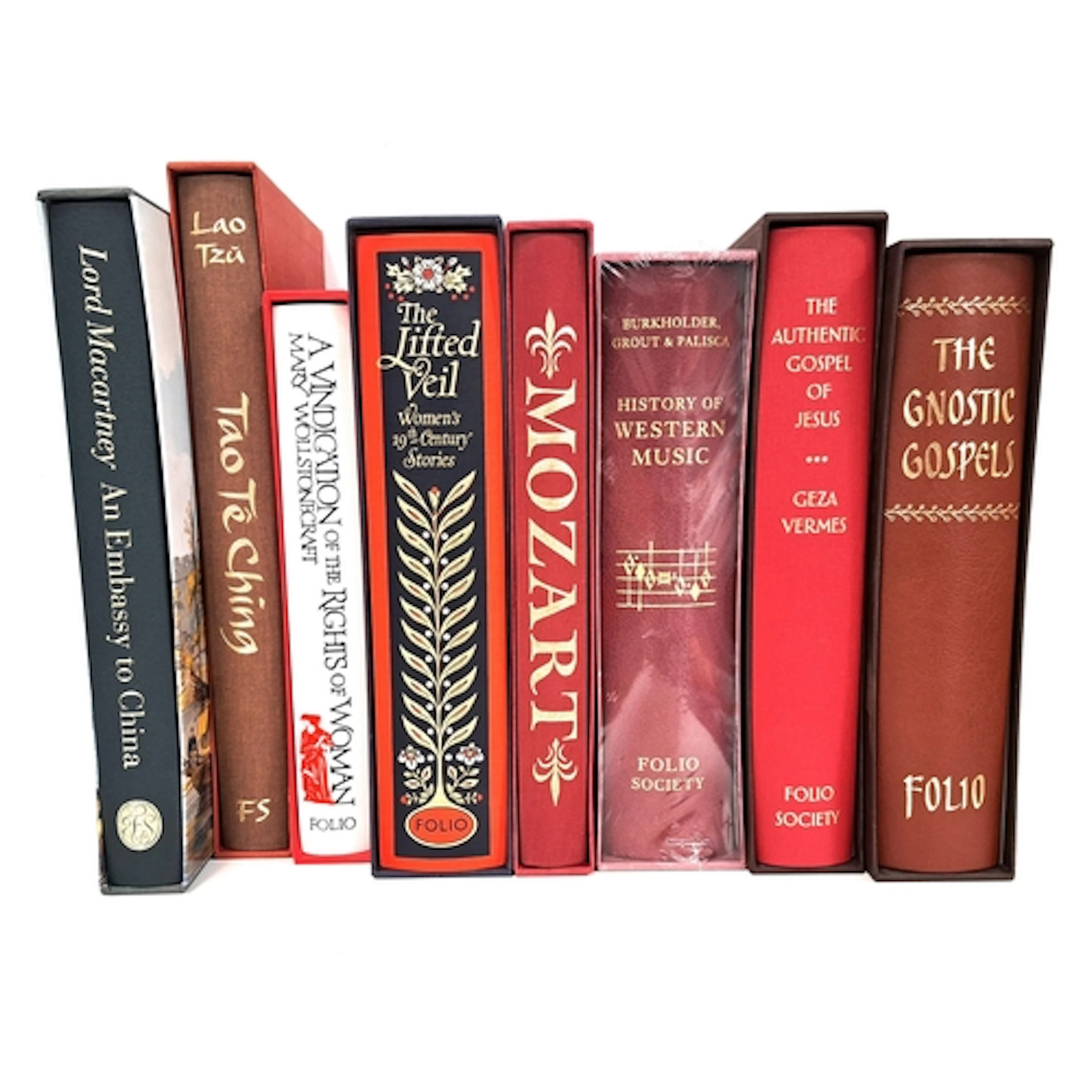 FOLIO SOCIETY BOOKS comprising 'Tao Te China' by Lao Tzu; 'A...