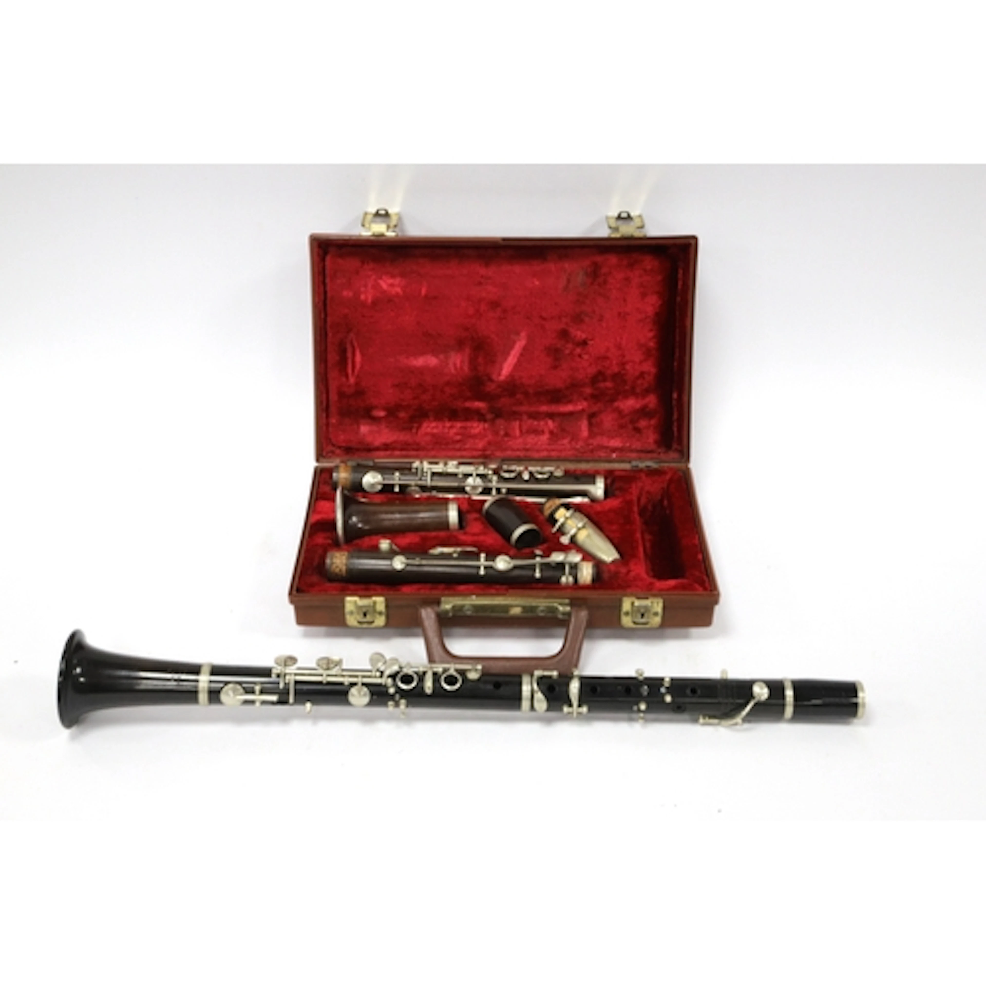 A First Class Hawkes and Son Clarinet marked 'Denman Street ...