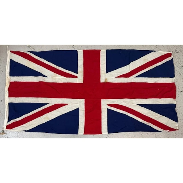 A vintage Union Jack flag