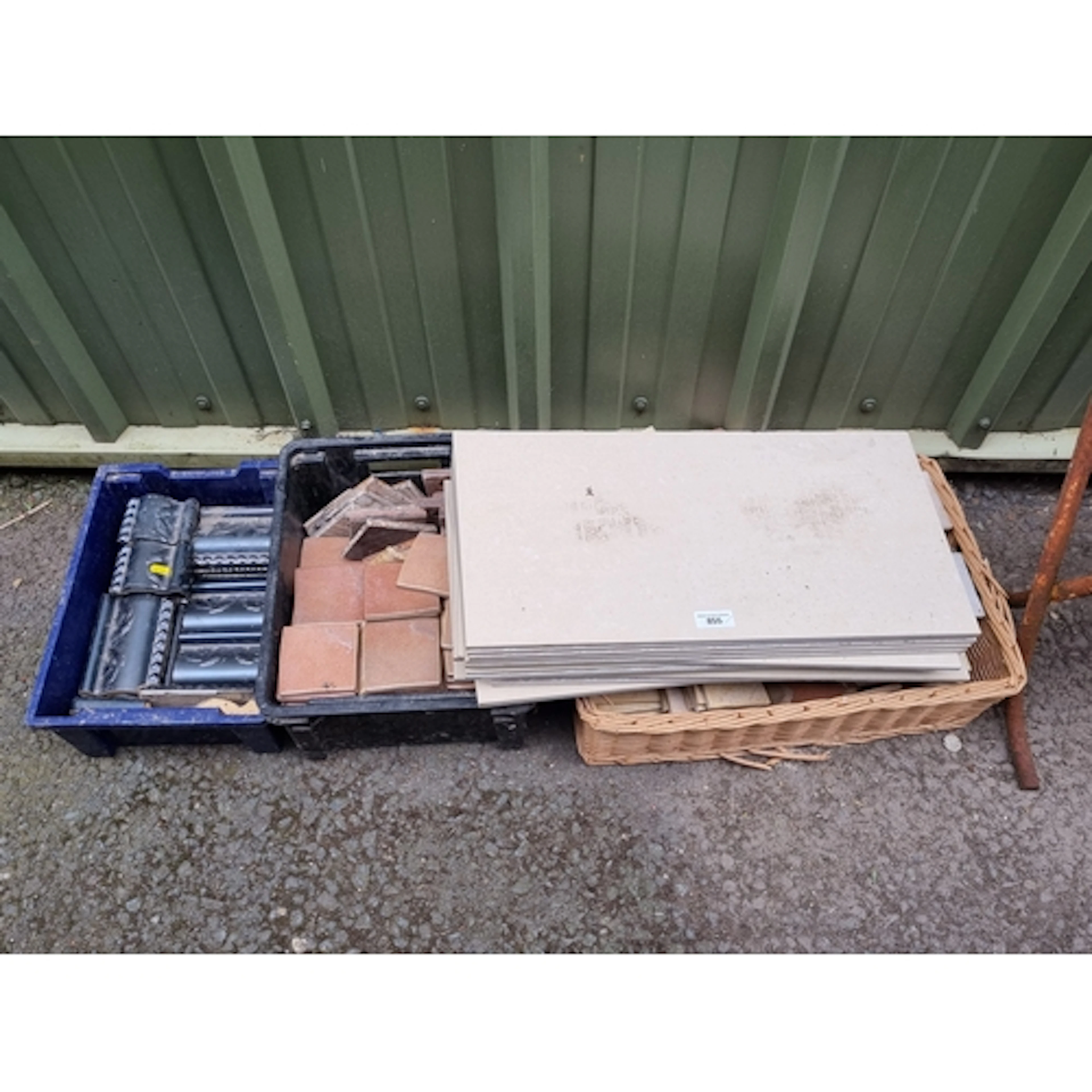 A quantity of ceramic Flooring and other Tiles