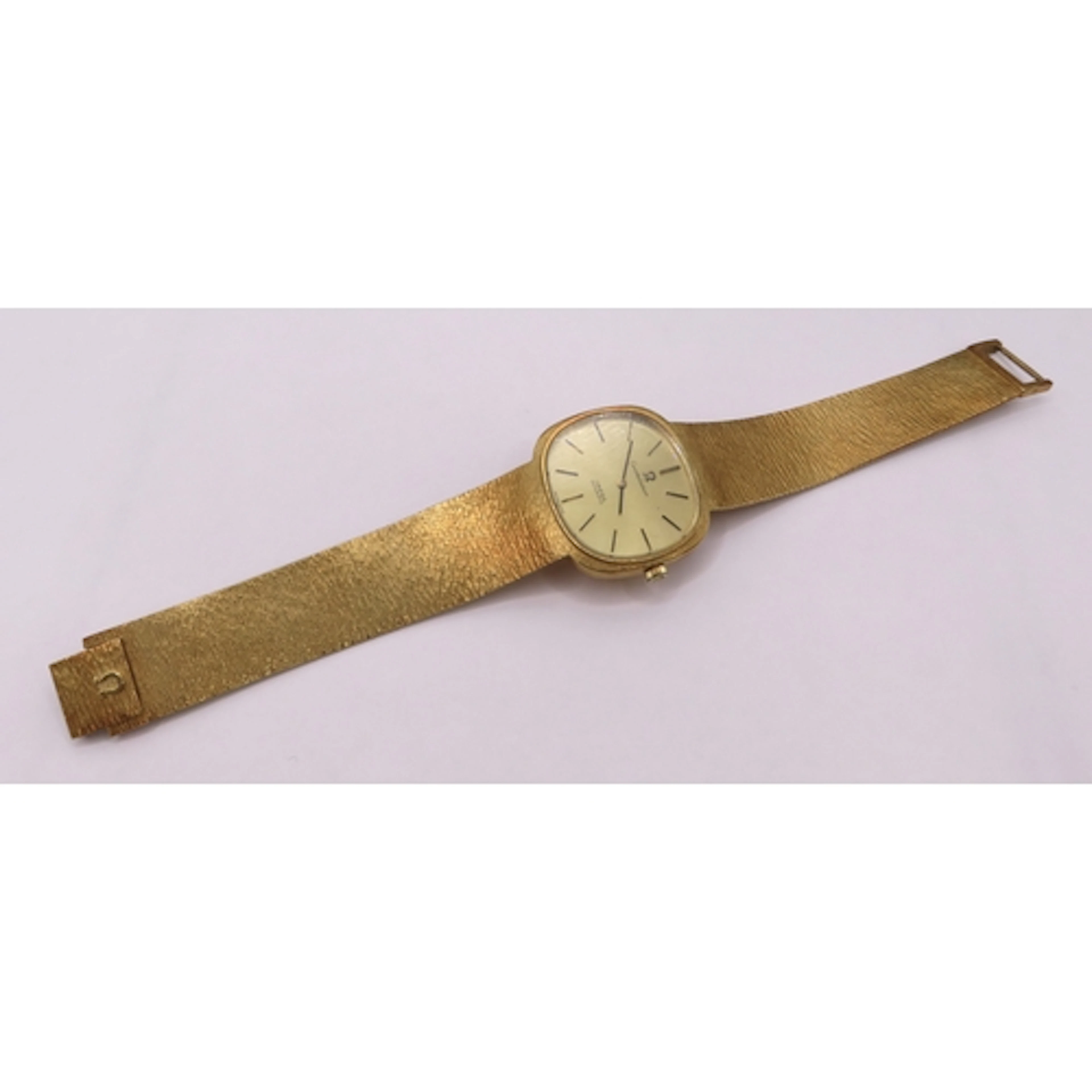 Gentleman's 18ct gold Omega Constellation automatic dress wa...
