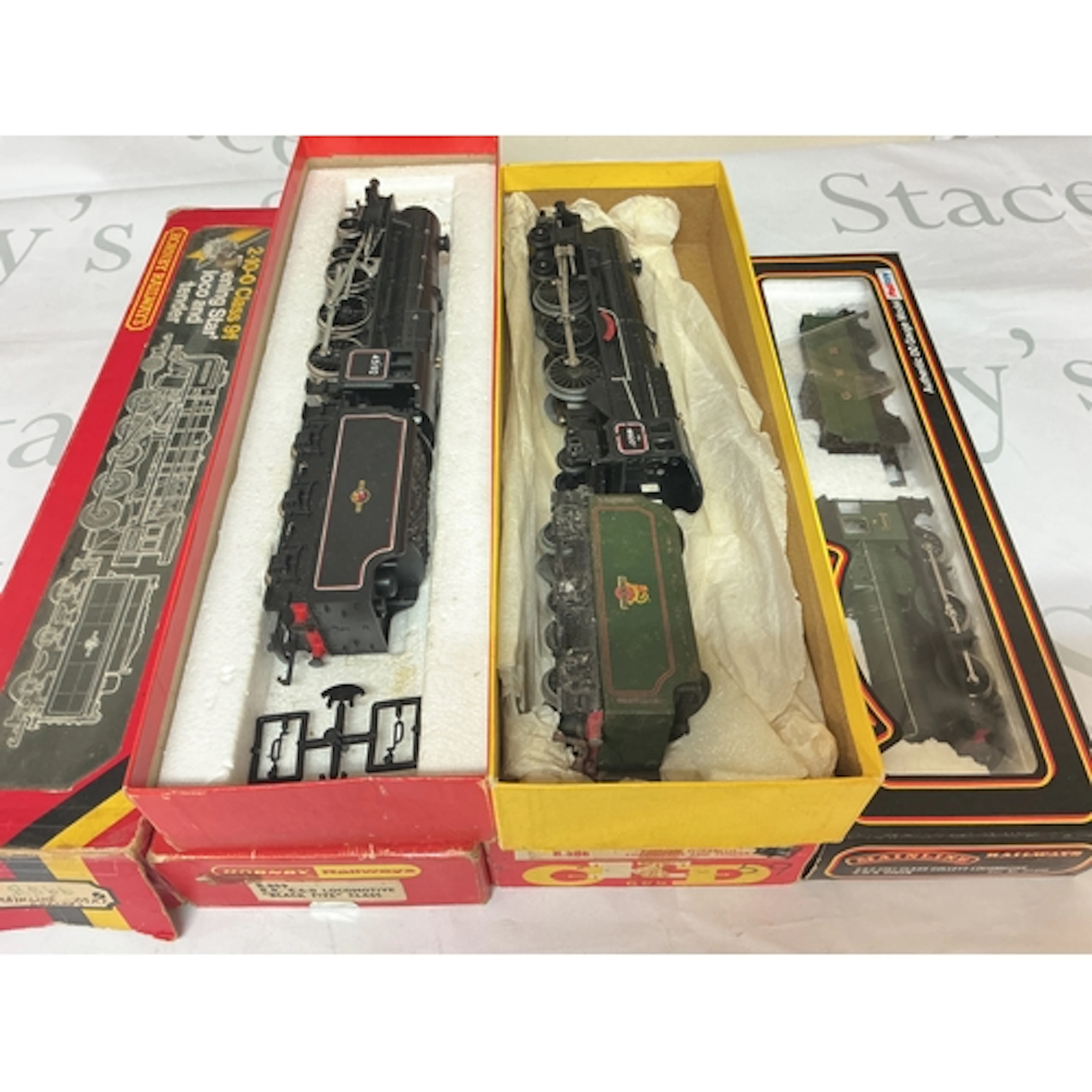 4 Boxed 00 Gauge Locomotives Including Mainline, Tri-Ang And...