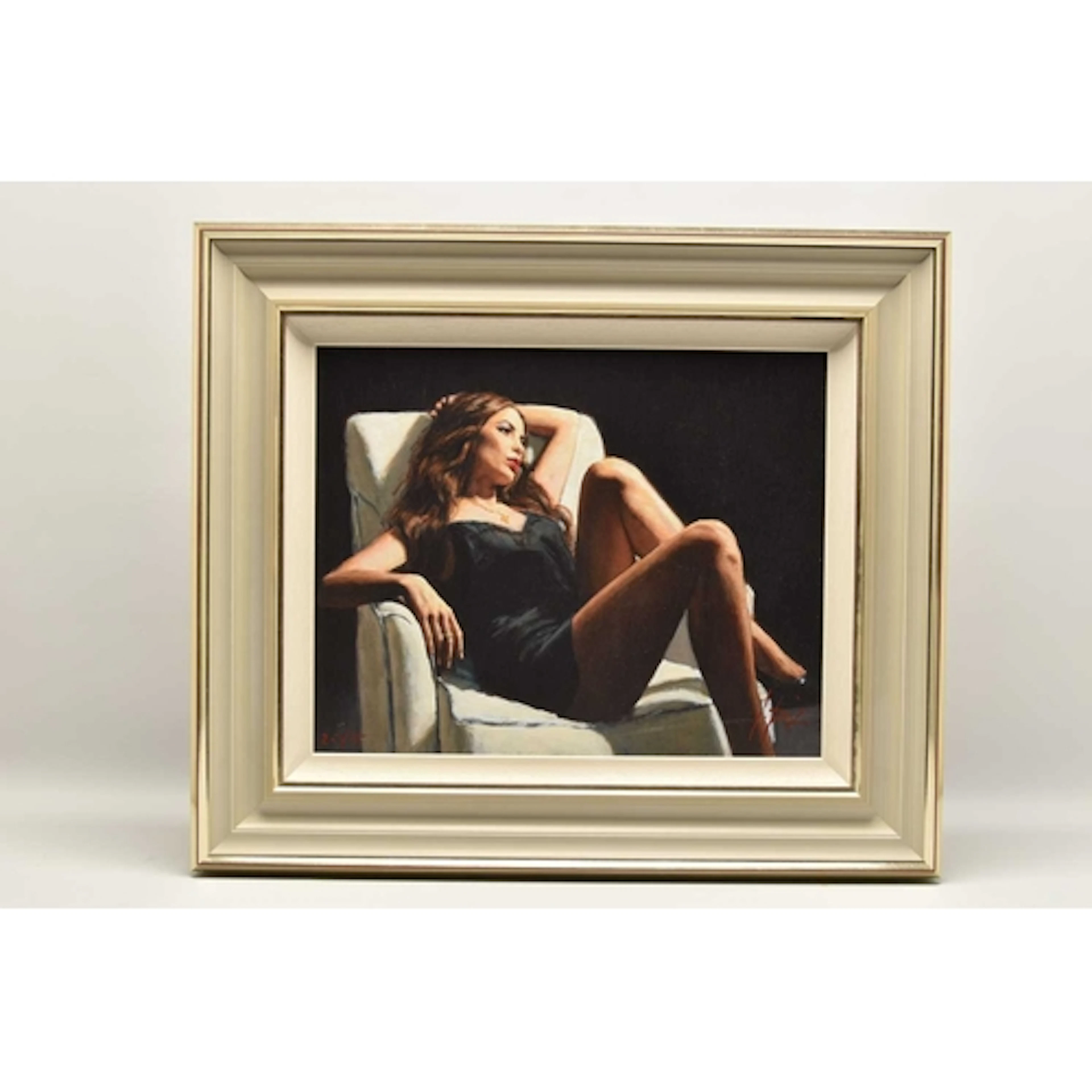 FABIAN PEREZ (ARGENTINA 1967) 'AT THE FOUR SEASONS I', a sig...